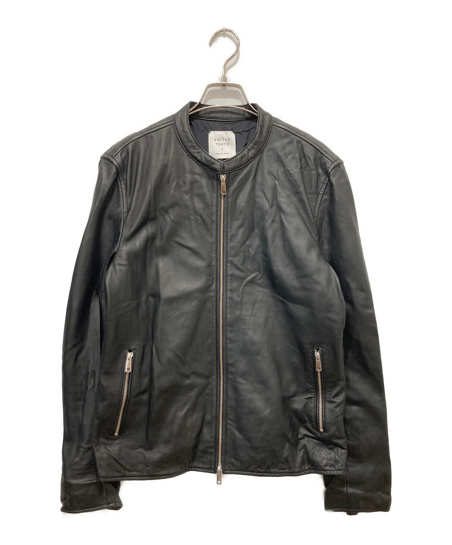 中古・古着通販】UNITED TOKYO (ユナイテッドトーキョー) ラムレザー