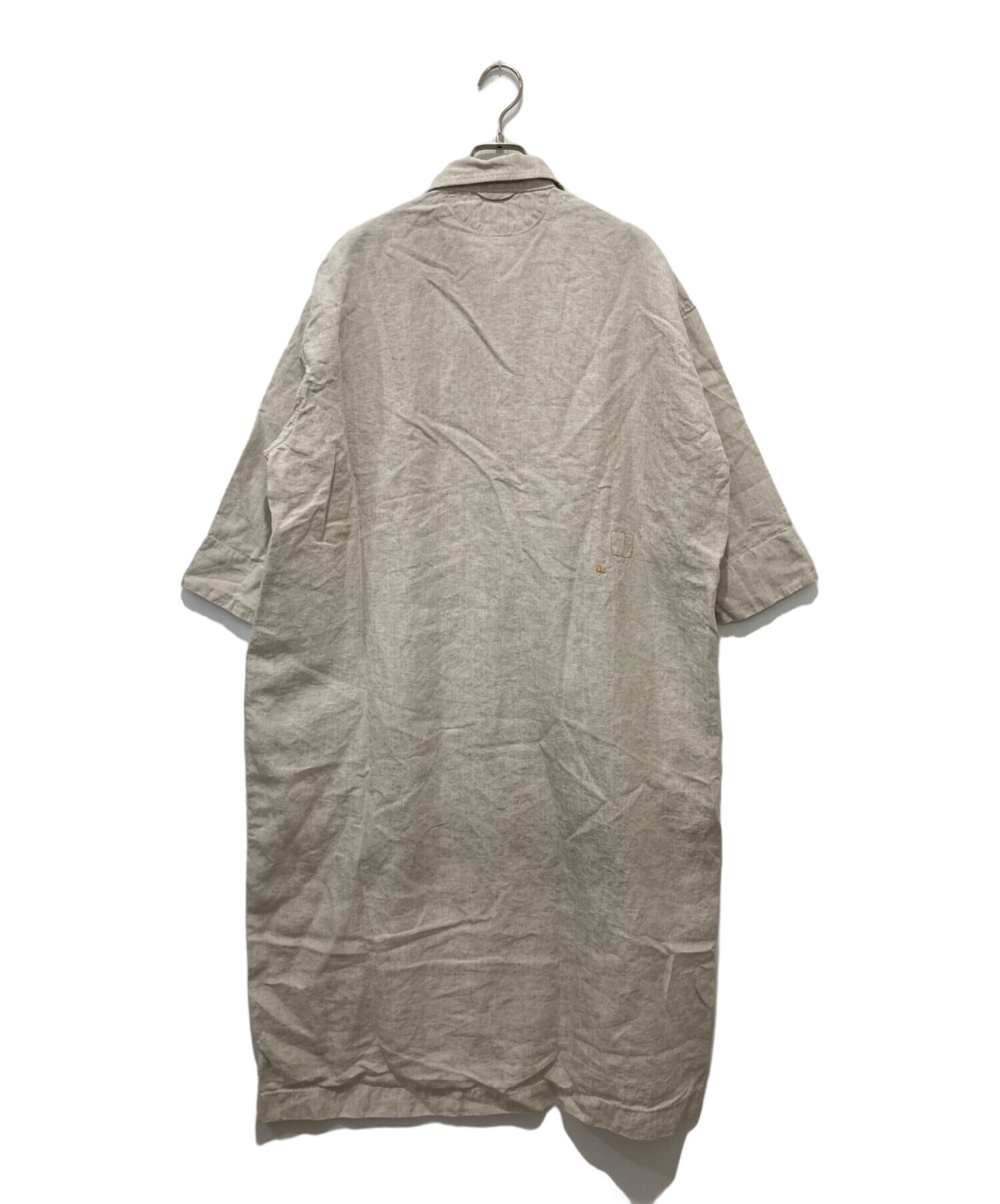 45R 45rpm フォーティファイブアール SUMMER裏毛TUNIC 0＼ベージュ チュニック ワイド ワンピース カットソー【2400014633559】 45R 45rpm フォーティファイブアール SUMMER裏毛TUNIC 0＼ベージュ