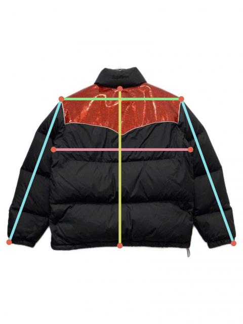 中古・古着通販】SUPREME (シュプリーム) Glitter Yoke Down Puffer