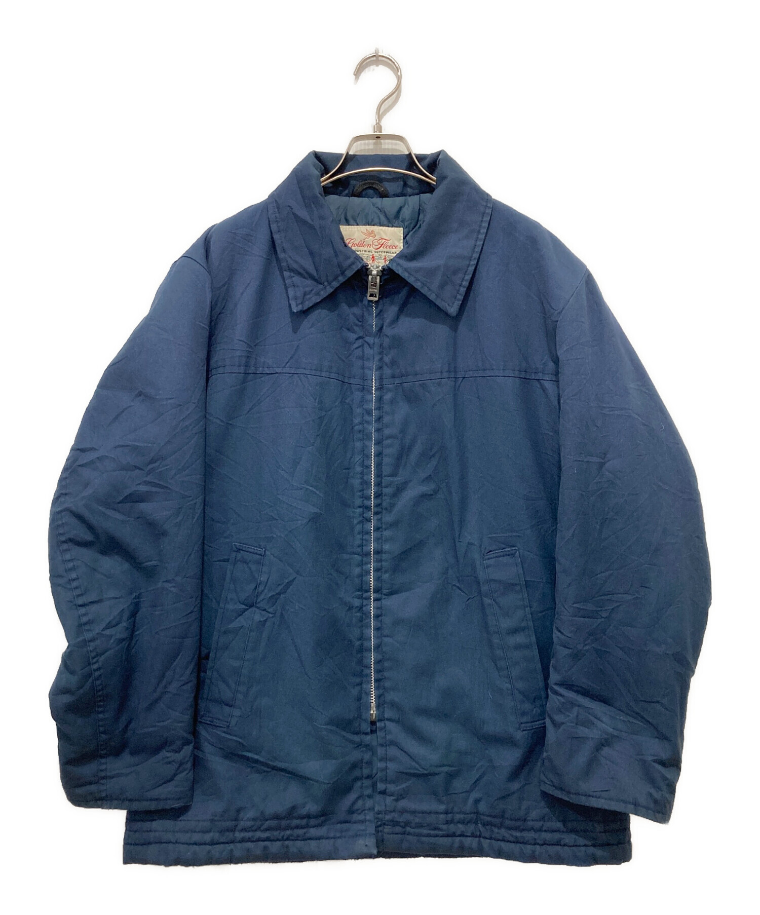 【スピワック】タンカースジャケット 90’s ゴールデンフリース　ネイビー 中古・古着通販】GOLDEN FLEECE (ゴールデン フリース) ワーク