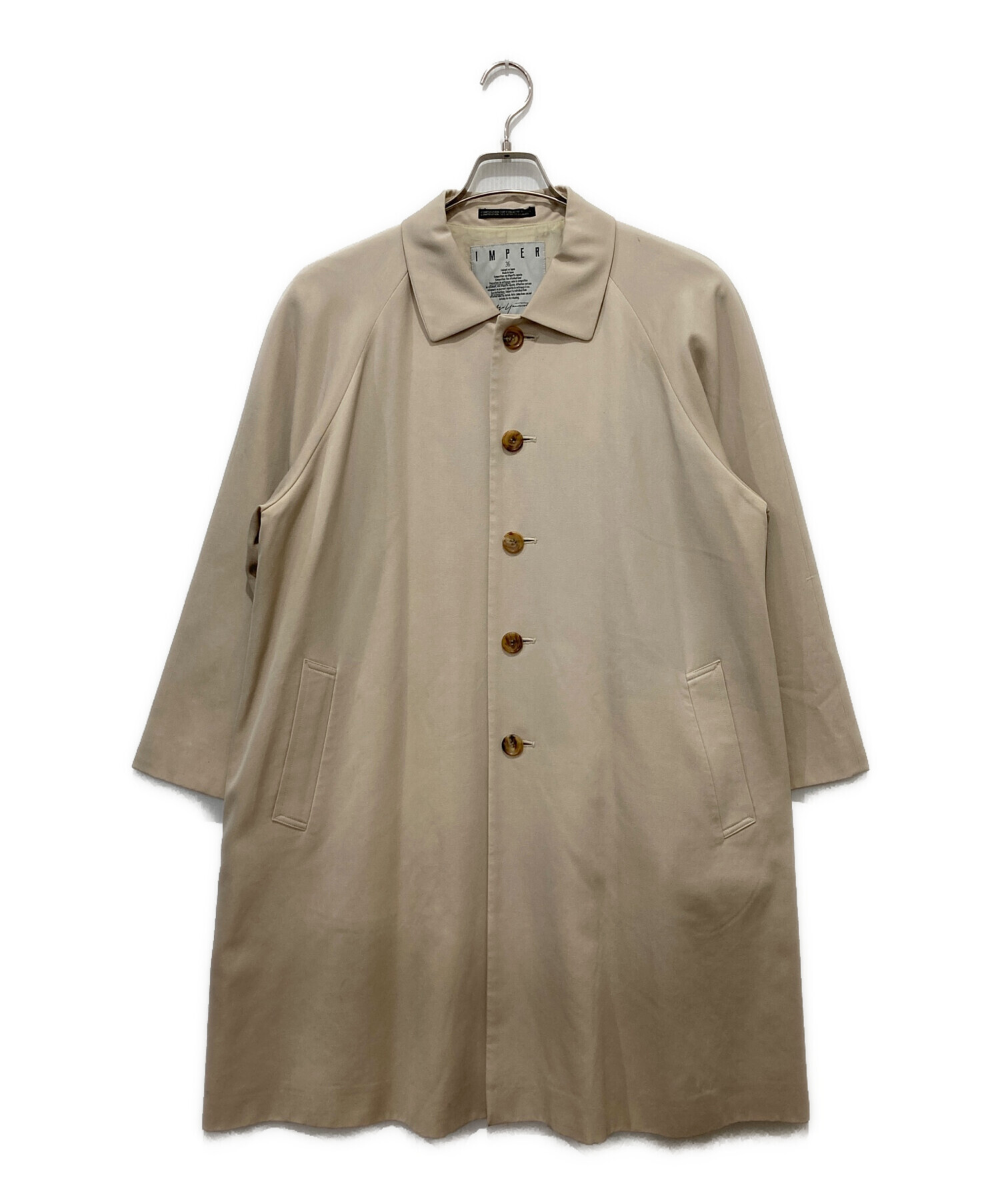 中古・古着通販】YOHJI YAMAMOTO (ヨウジヤマモト) IMPERMEABLE ウール