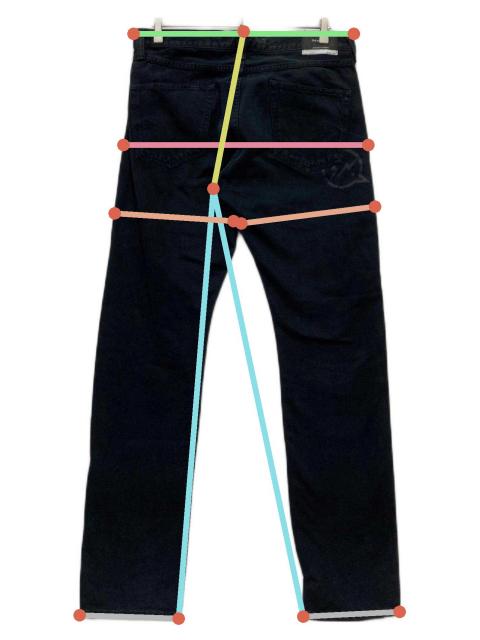 中古・古着通販】DENIM (デニム) FRAGMENTS (フラグメント) デニム