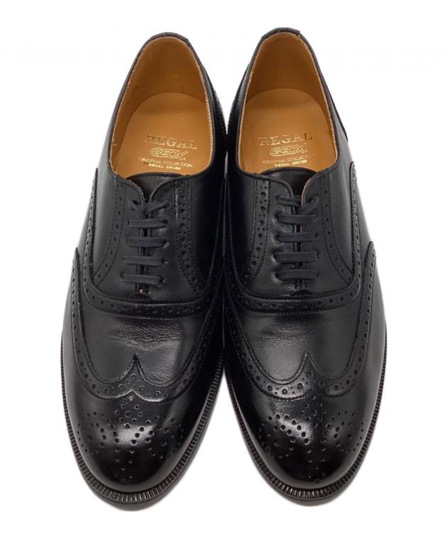 中古・古着通販】REGAL (リーガル) ウィングチップシューズ ブラック