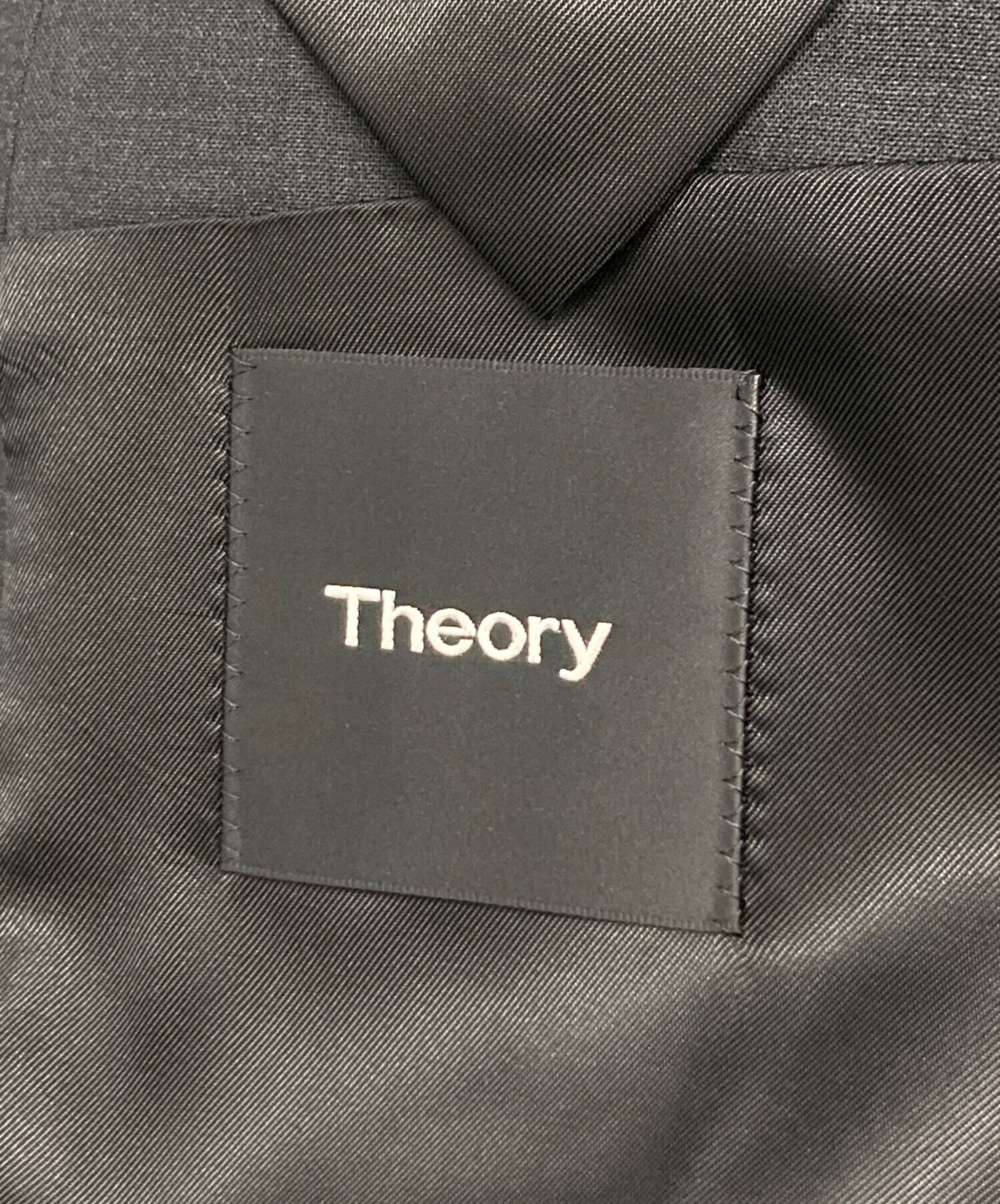 中古・古着通販】theory (セオリー) テーラードジャケット ブラック