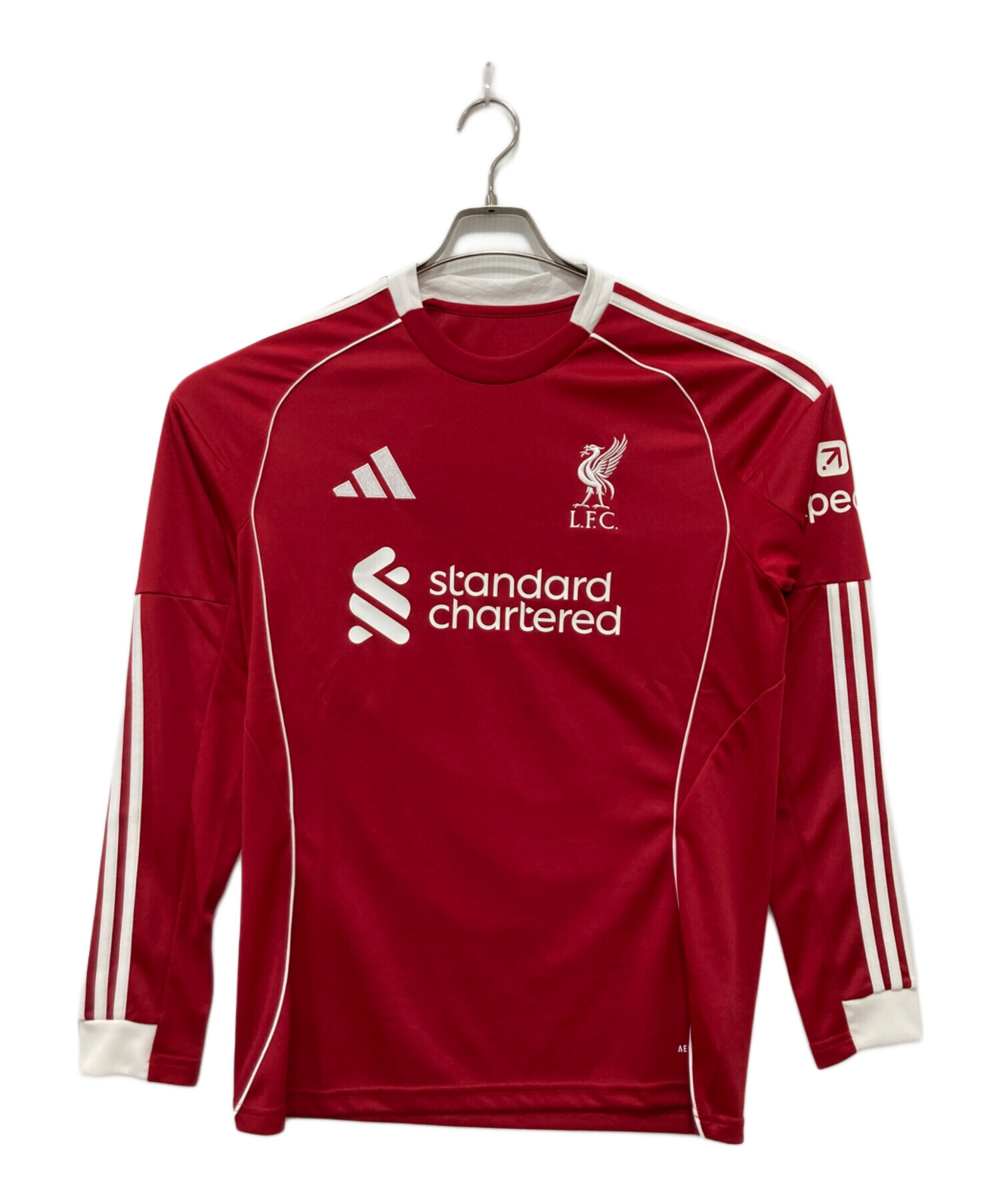 中古・古着通販】adidas (アディダス) ゲームシャツ レッド サイズ:L