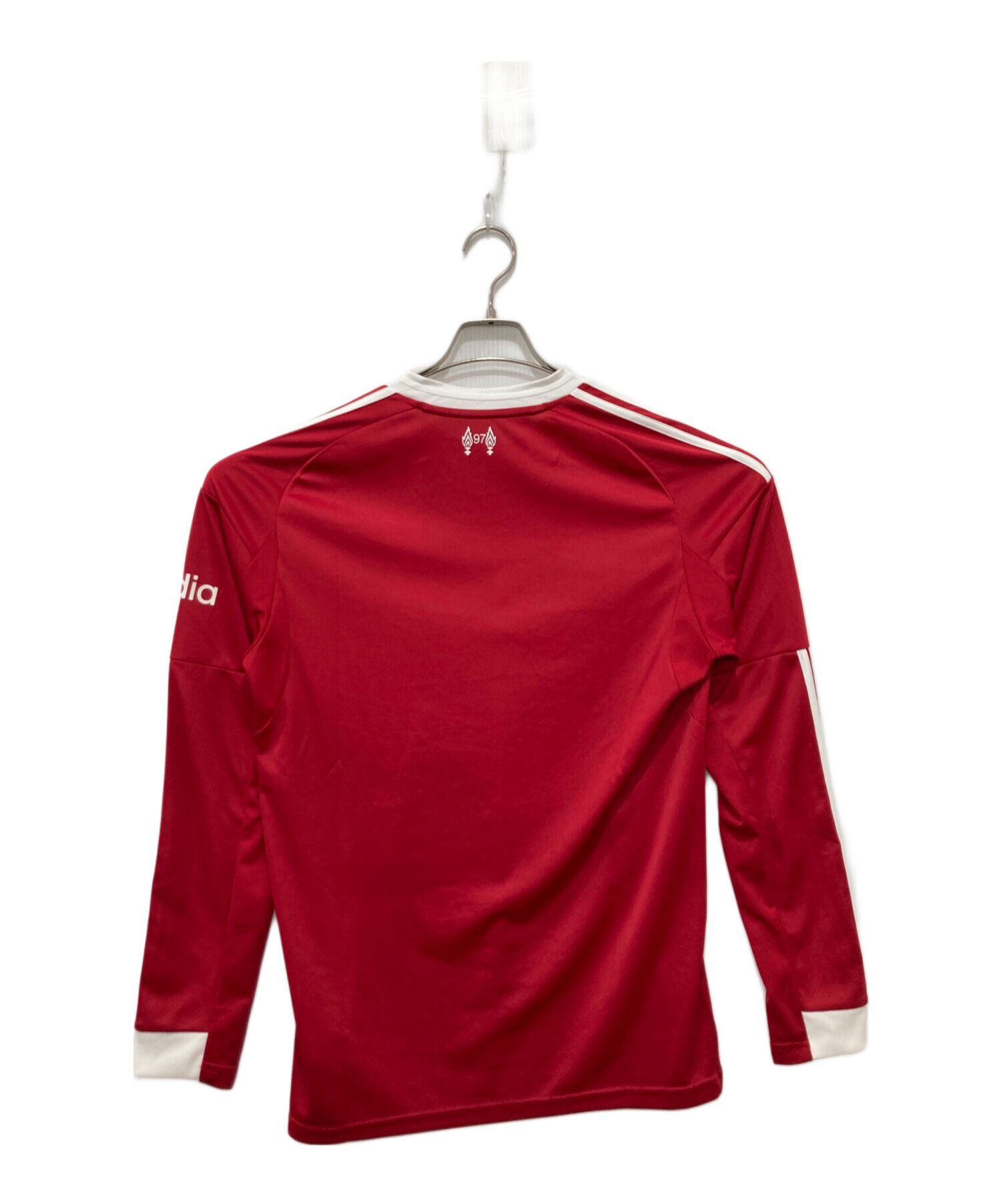 中古・古着通販】adidas (アディダス) ゲームシャツ レッド サイズ:L