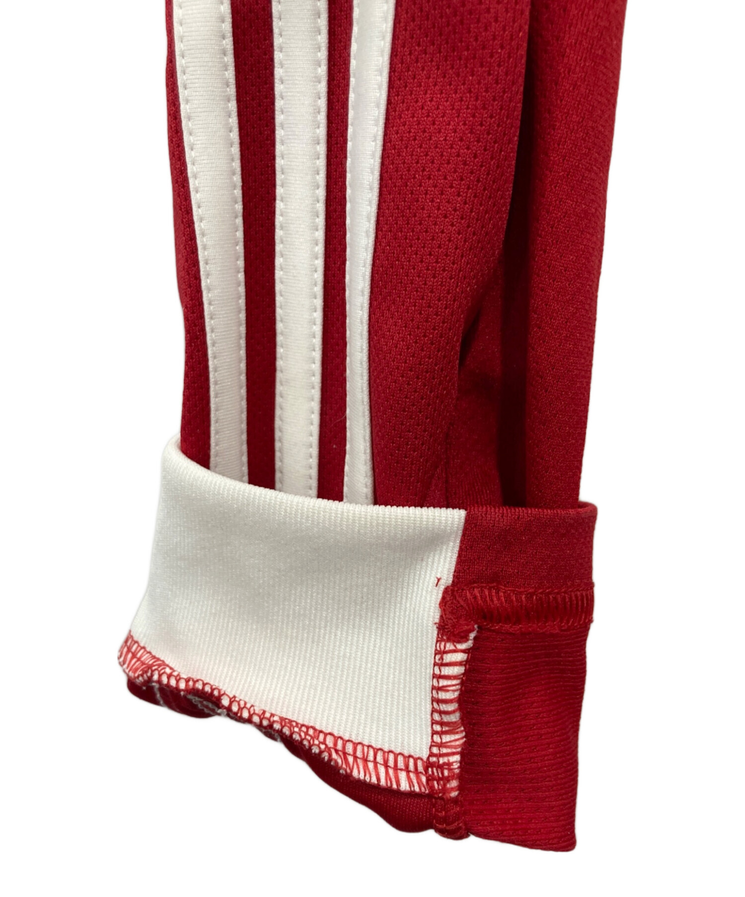 中古・古着通販】adidas (アディダス) ゲームシャツ レッド サイズ:L