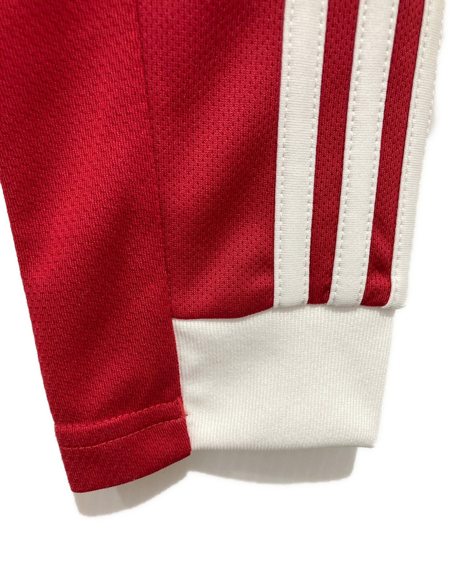 中古・古着通販】adidas (アディダス) ゲームシャツ レッド サイズ:L