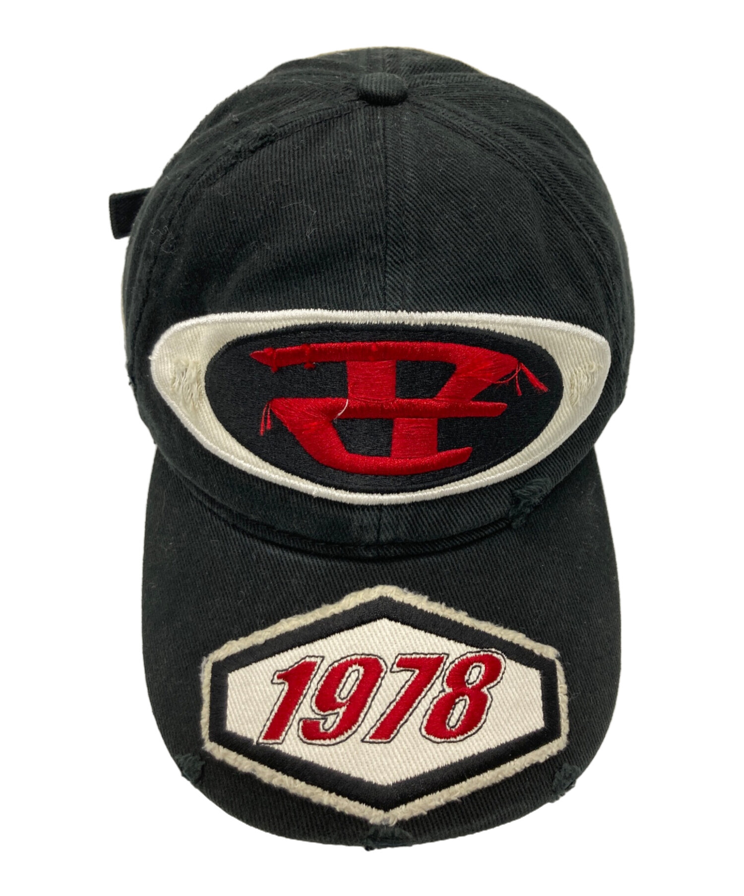 中古・古着通販】DIESEL (ディーゼル) C-BRAFFキャップ ブラック