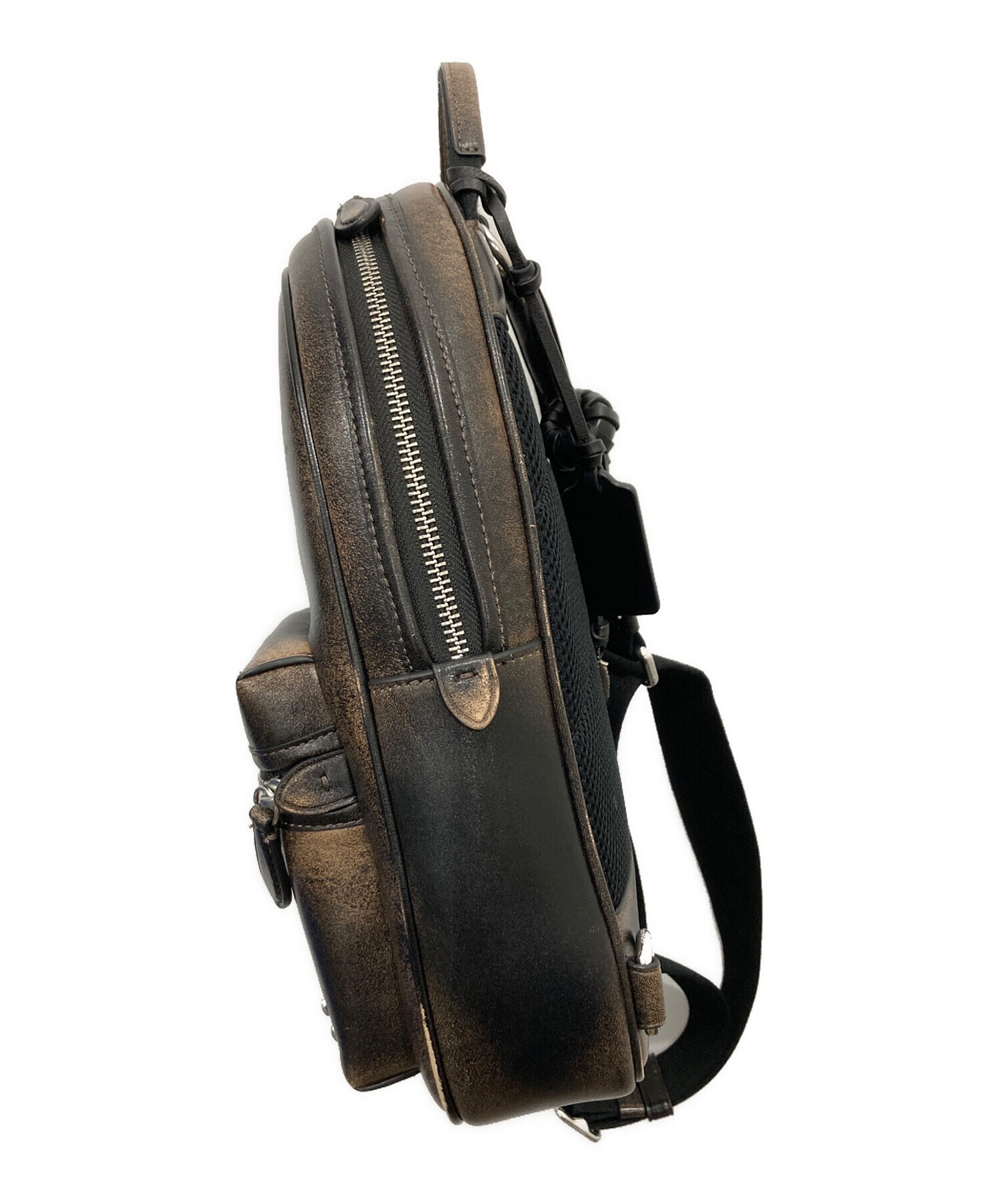 中古・古着通販】COACH (コーチ) チャーター パック・ラブド レザー 