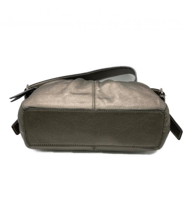 中古・古着通販】COACH (コーチ) ショルダーバッグ シルバー｜ブランド