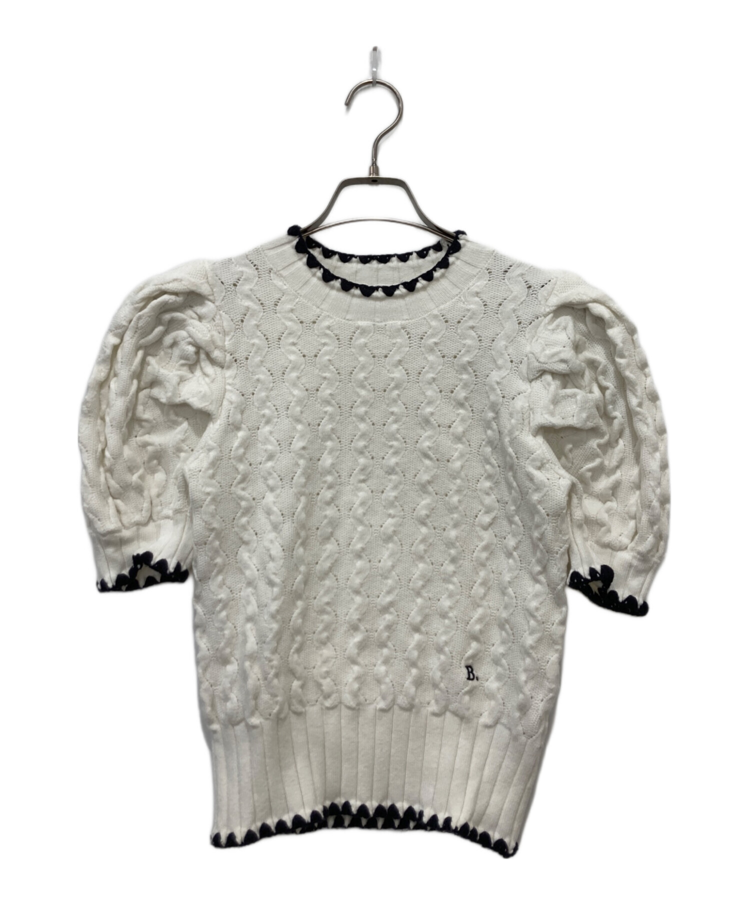 その他 B. PUFF KNIT bibiy white 中古・古着通販】Bibiy. (ビビィ) B.PUFF KNIT ホワイト サイズ:Free