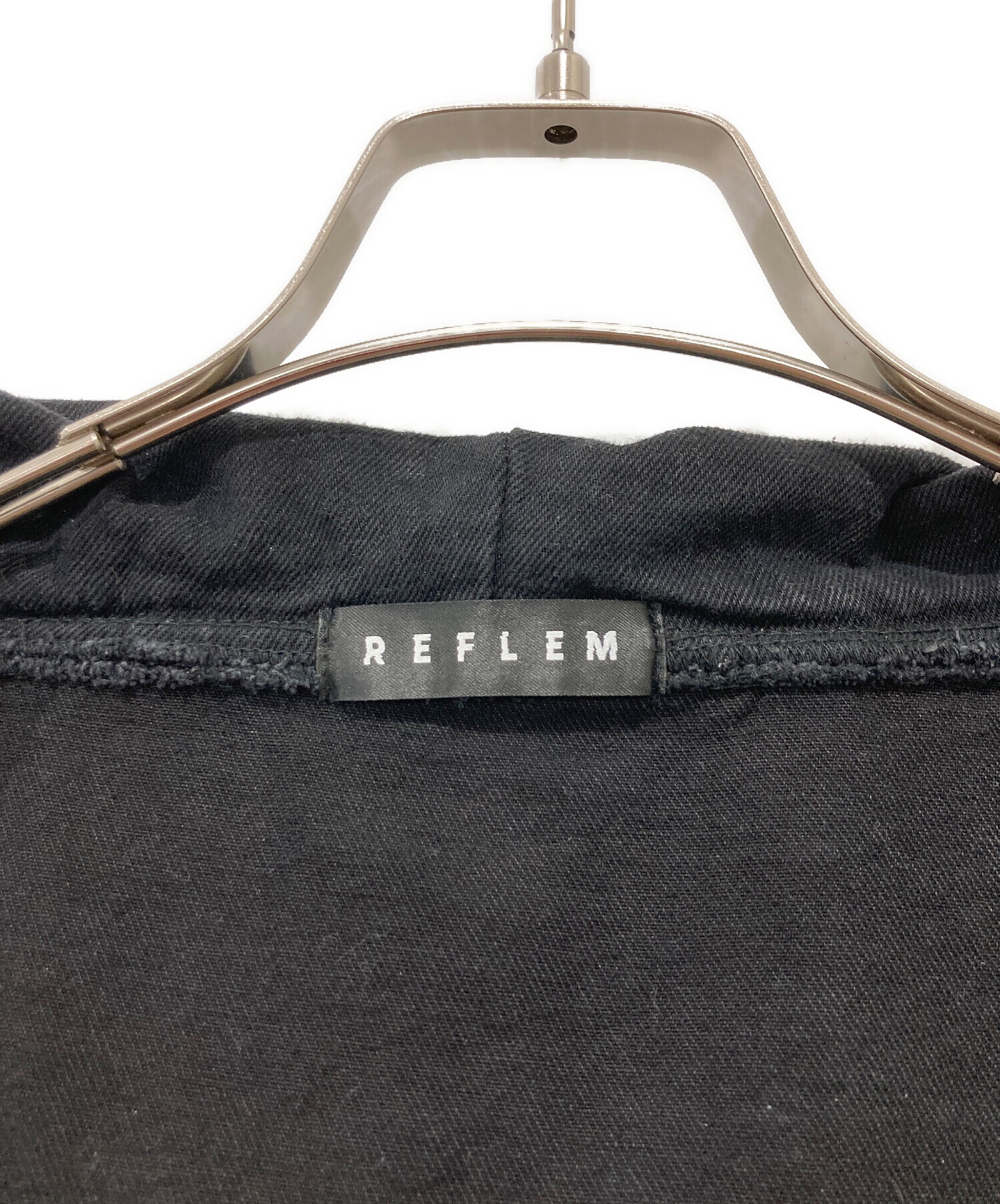 中古・古着通販】REFLEM (レフレム) ツギハギベルト付きハイネック