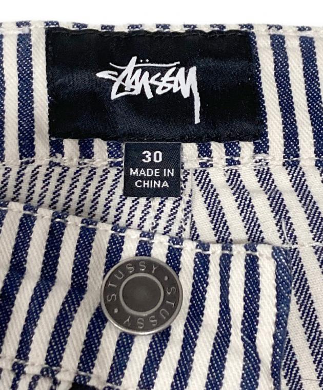 中古・古着通販】stussy (ステューシー) ヒッコリーダブルニーパンツ