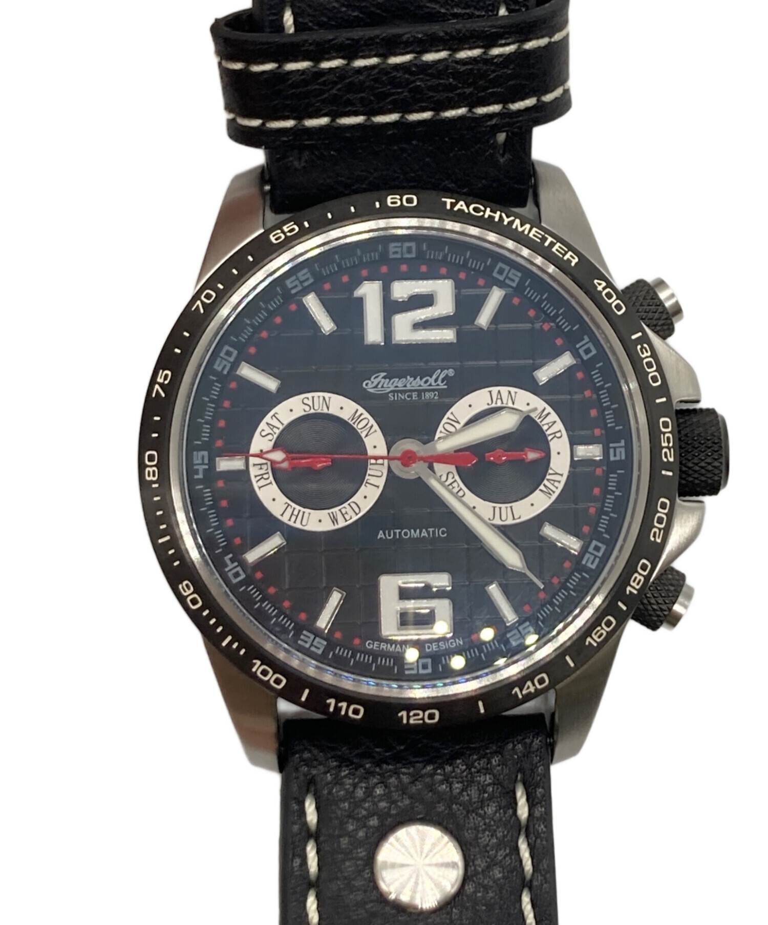 中古・古着通販】INGERSOLL (インガーソル) 腕時計 ブラック｜ブランド