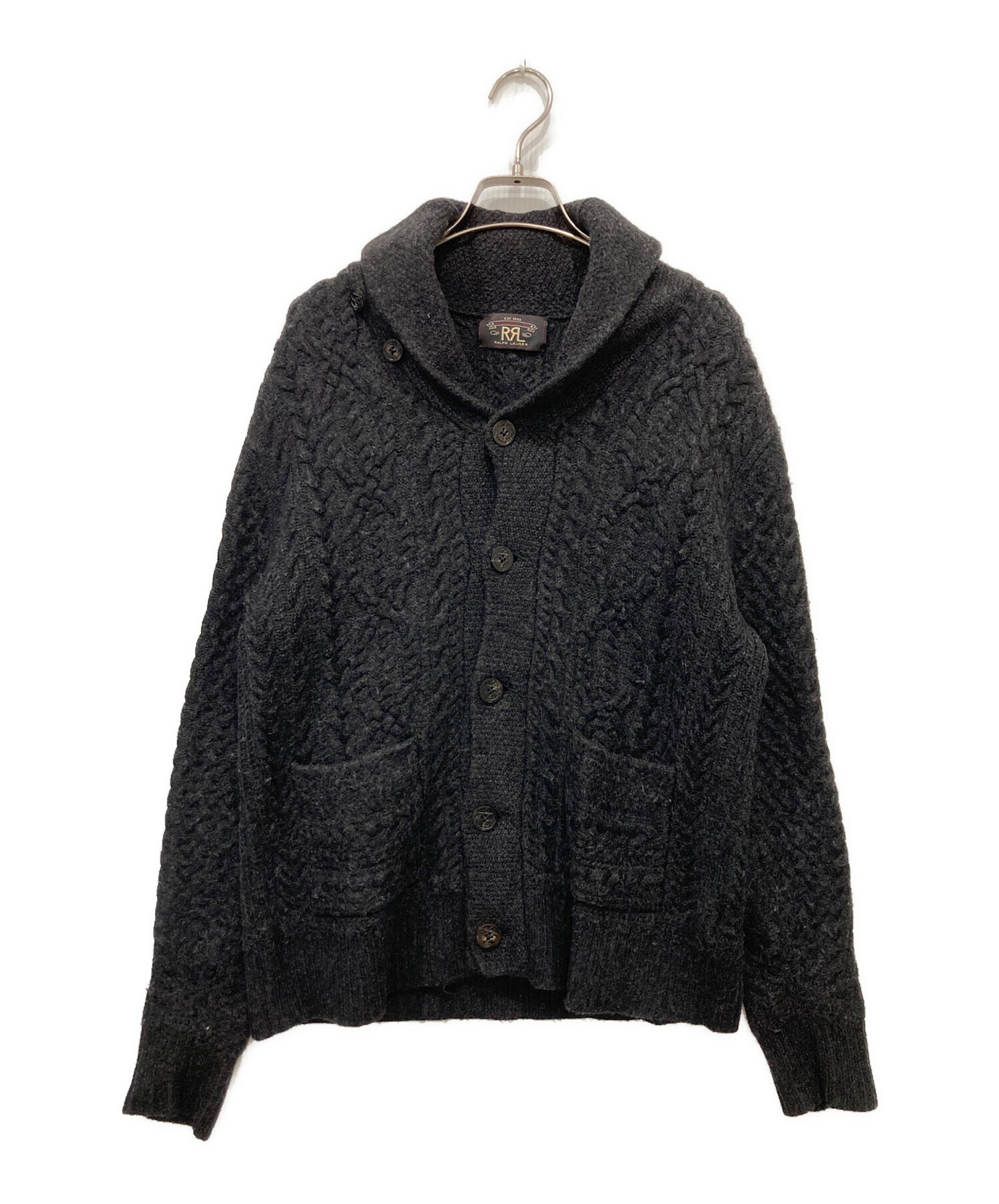 中古・古着通販】RRL (ダブルアールエル) ショールカラーニット