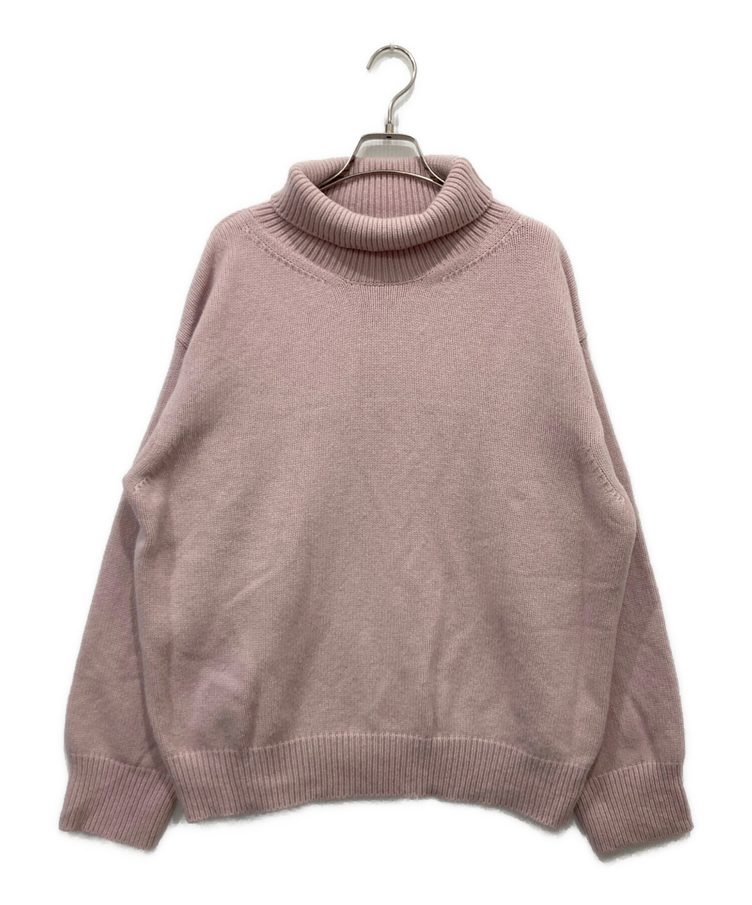 BLAMINK ブラミンク シルク100% 半袖ニット ピンク 38 中古・古着通販】BLAMINK (ブラミンク) ウール カシミアブレンド