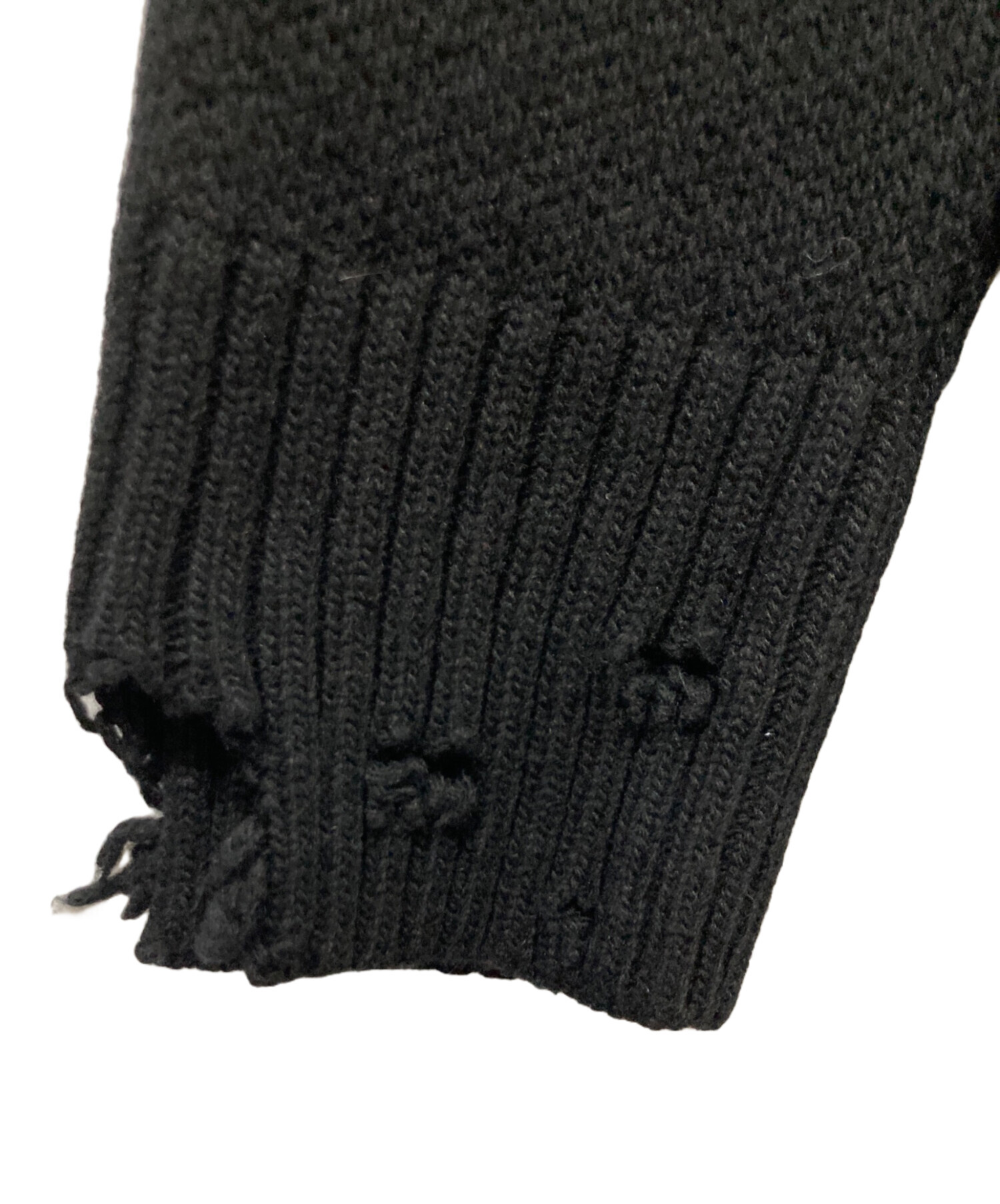 中古・古着通販】DIESEL (ディーゼル) デストロイ加工ジップアップ