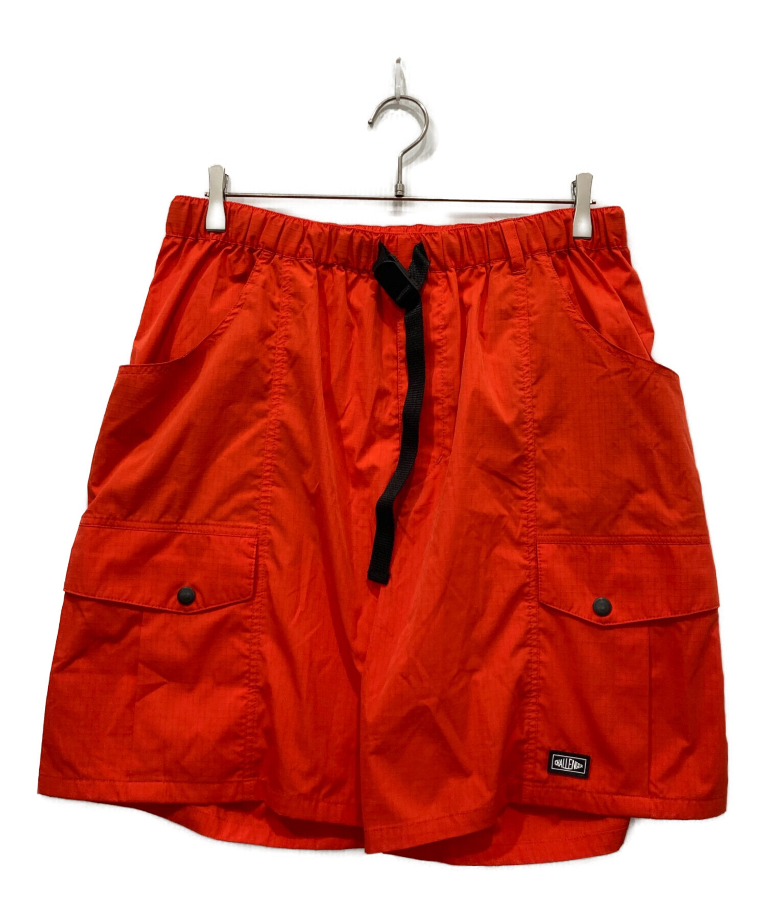 CHALLENGER CARGO SHORTS サイズL 中古・古着通販】CHALLENGER (チャレンジャー) CARGO SHORTS レッド