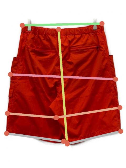 中古・古着通販】CHALLENGER (チャレンジャー) CARGO SHORTS レッド