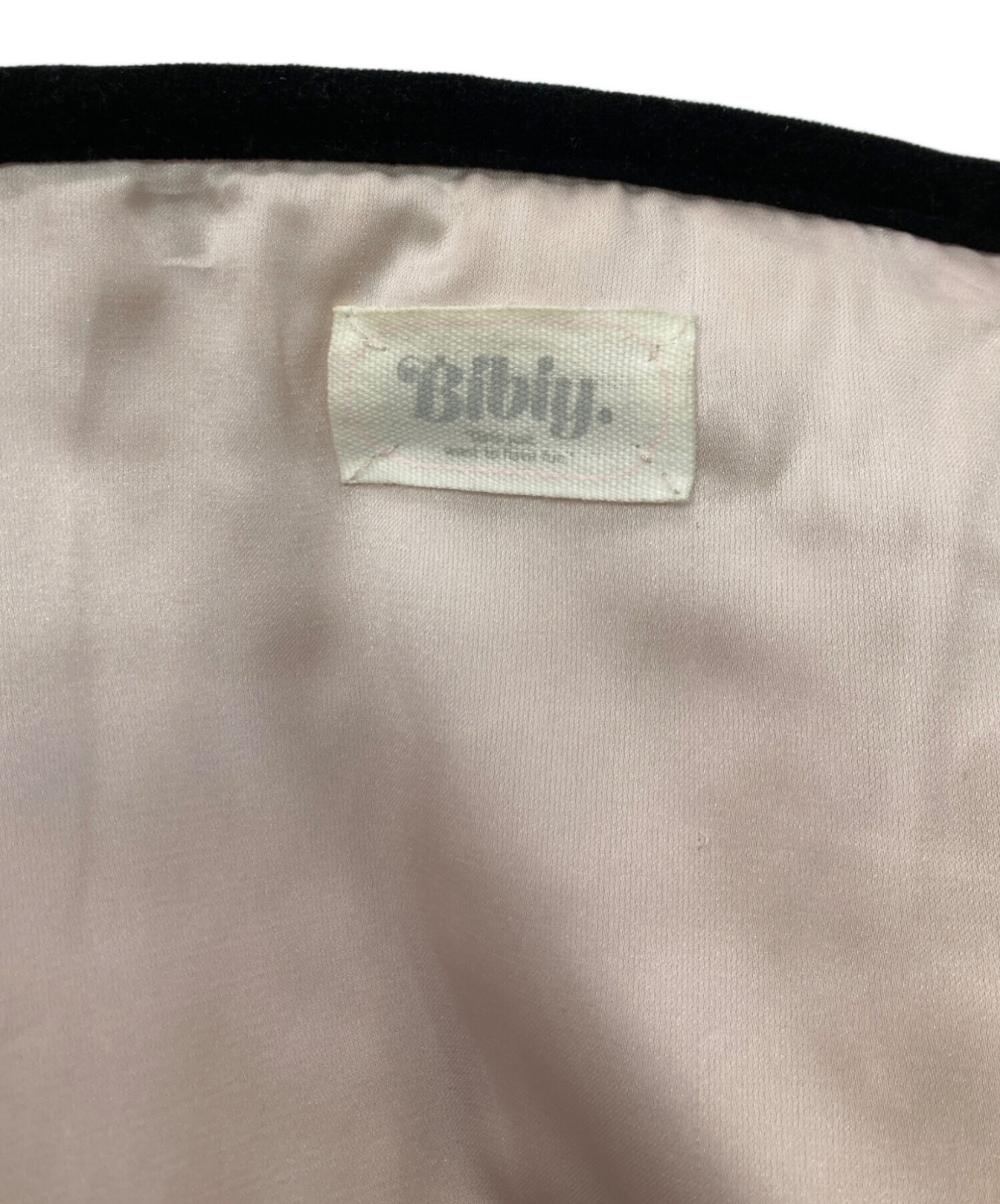 中古・古着通販】Bibiy. (ビビィ) ODETTE PEPURAMU CARDIGAN ブラック