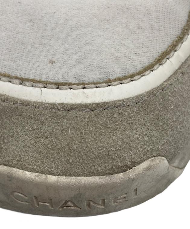 中古・古着通販】CHANEL (シャネル) ココマークスニーカー ホワイト