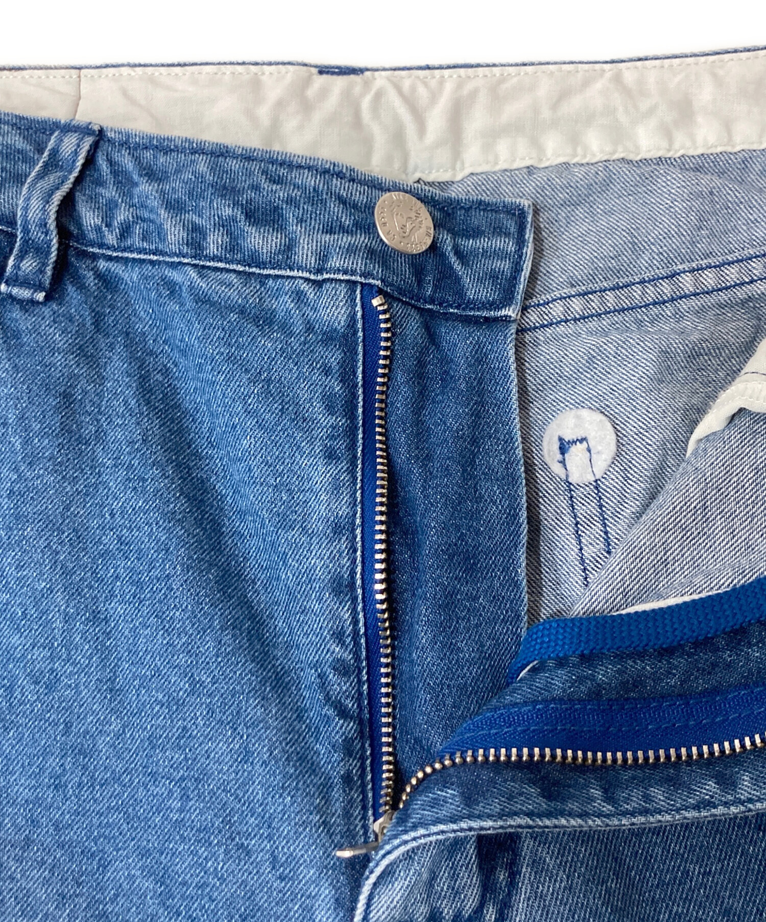 中古・古着通販】NIKE (ナイキ) ルーズ デニムパンツ インディゴ