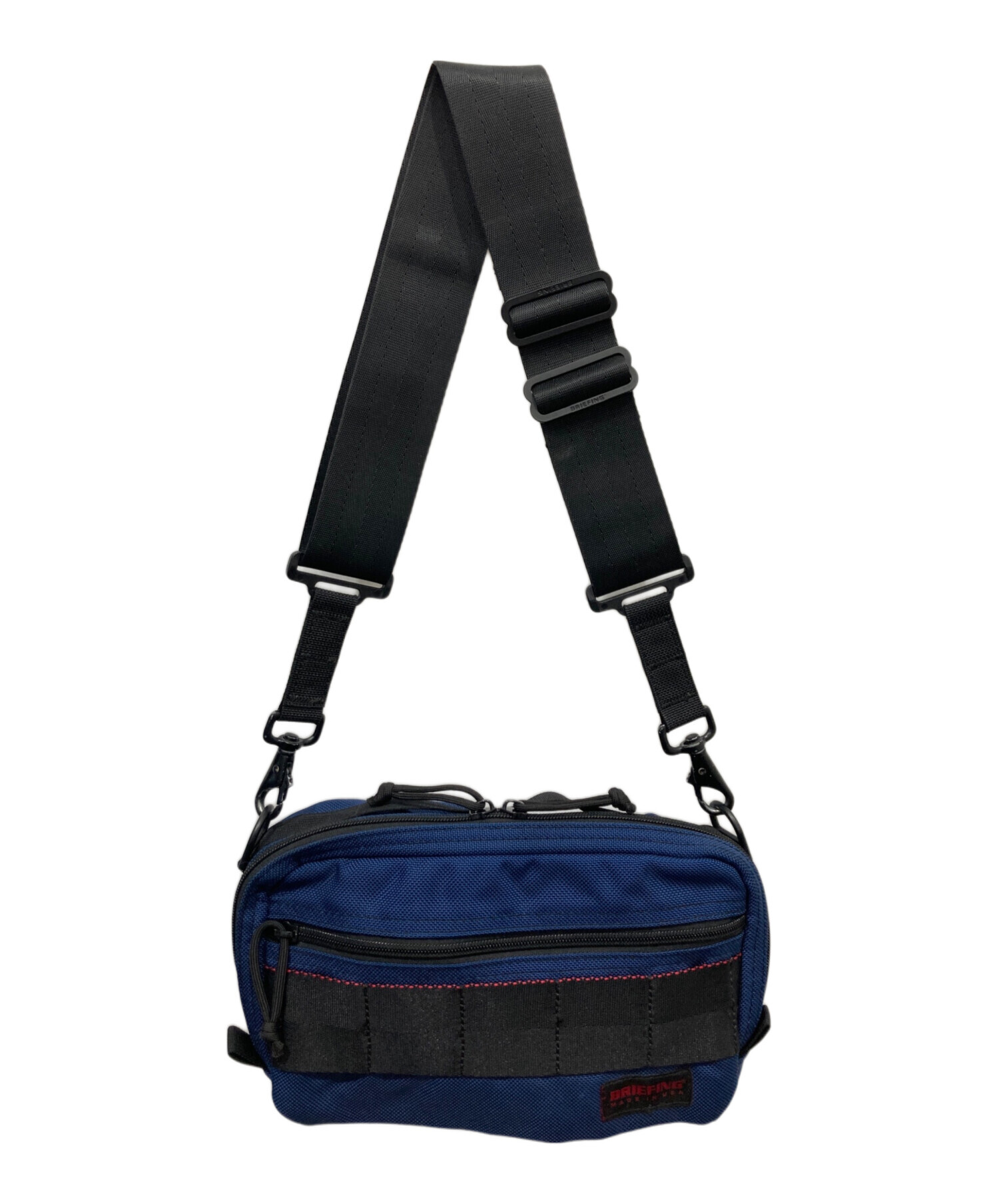 BRIEFING ネイビー ショルダーバッグ 中古・古着通販】BRIEFING (ブリーフィング) ショルダーバッグ