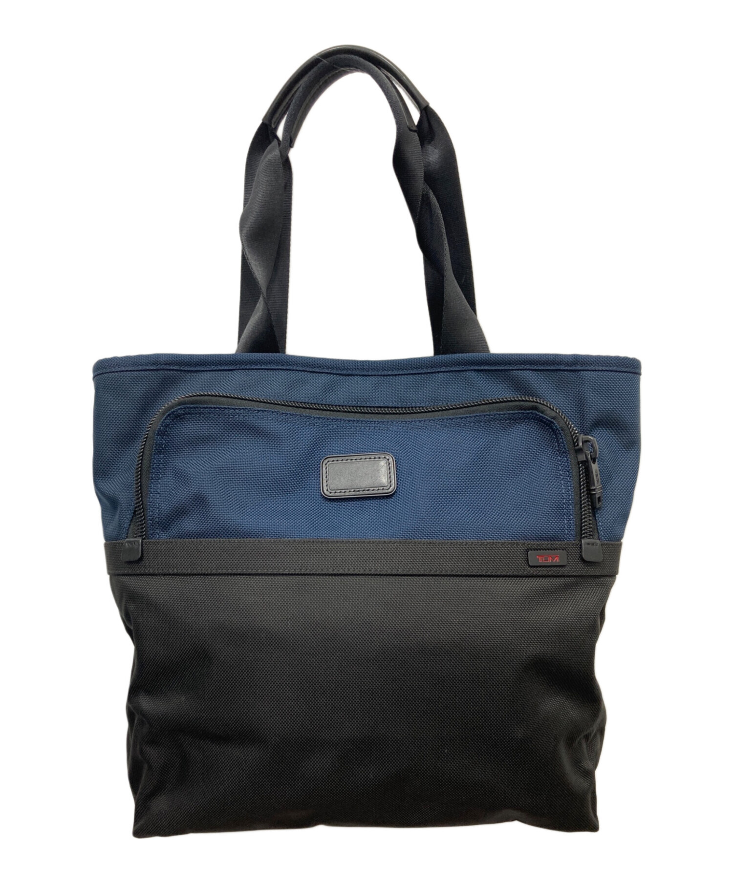 中古・古着通販】TUMI (トゥミ) トートバッグ ネイビー×ブラック 