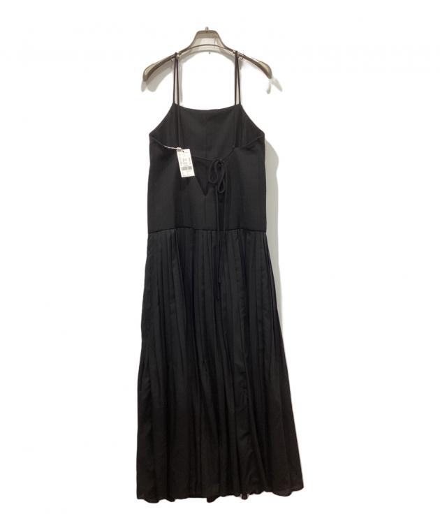 中古・古着通販】Ameri (アメリ) WORK VEST SET DRESS ブラック サイズ