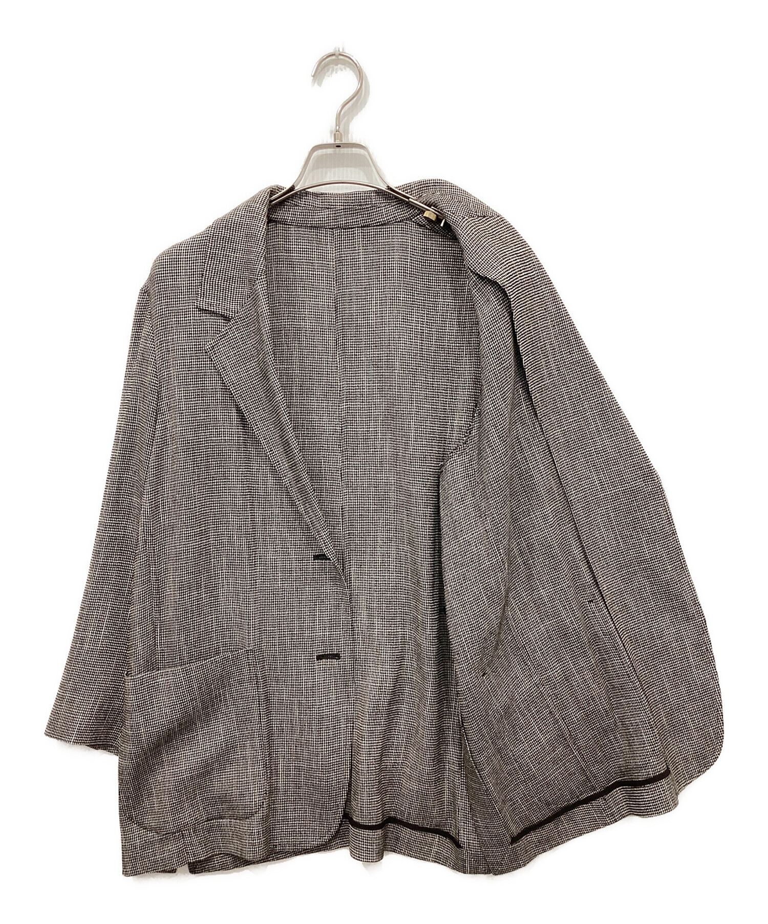 1点物⭕️お安く!◎Custom vintage fabric◎FLEX 8.7 中古・古着通販】Spick and Span (スピック＆スパン) カラミジャケット