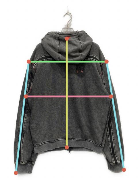 新品タグ付✨DIESEL 定価5.5万　パーカーベスト　T-CRITY-N1 中古・古着通販】DIESEL (ディーゼル) AMST-TRANE-HT48ジップパーカー