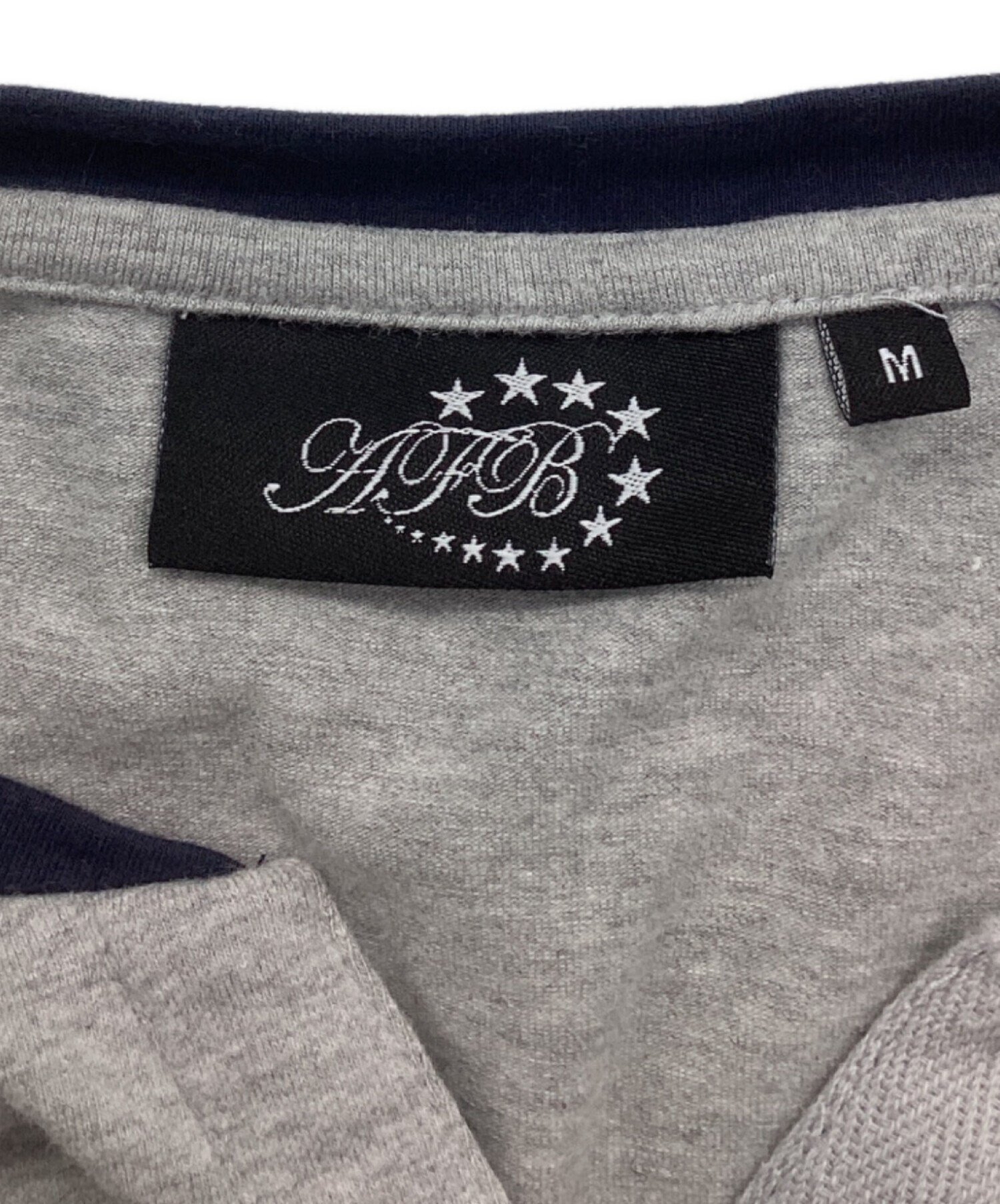 中古・古着通販】AFB (エーエフビー) RAGLAN LS TEE グレー サイズ:M