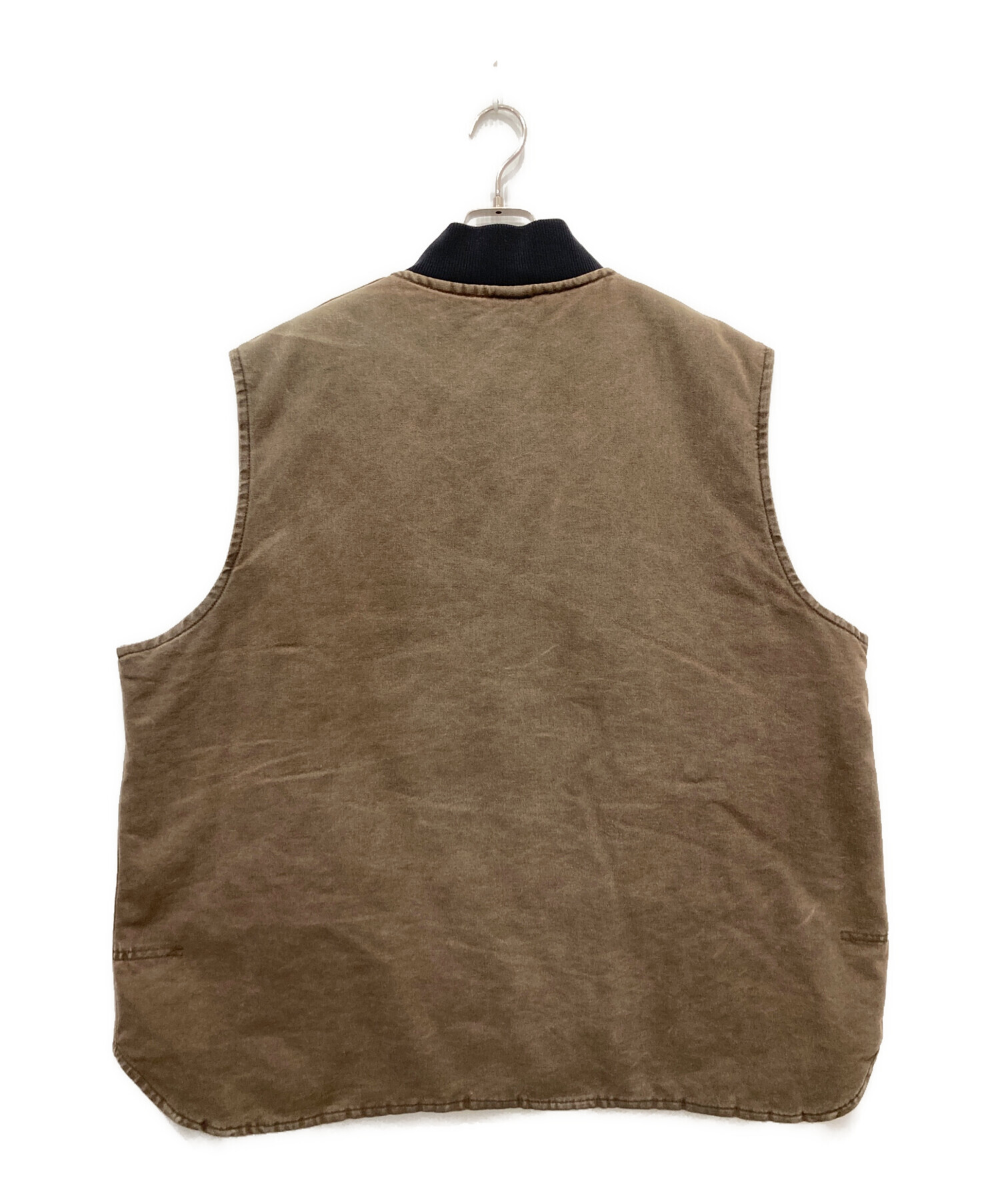中古・古着通販】CarHartt (カーハート) ダックベスト ブラウン サイズ