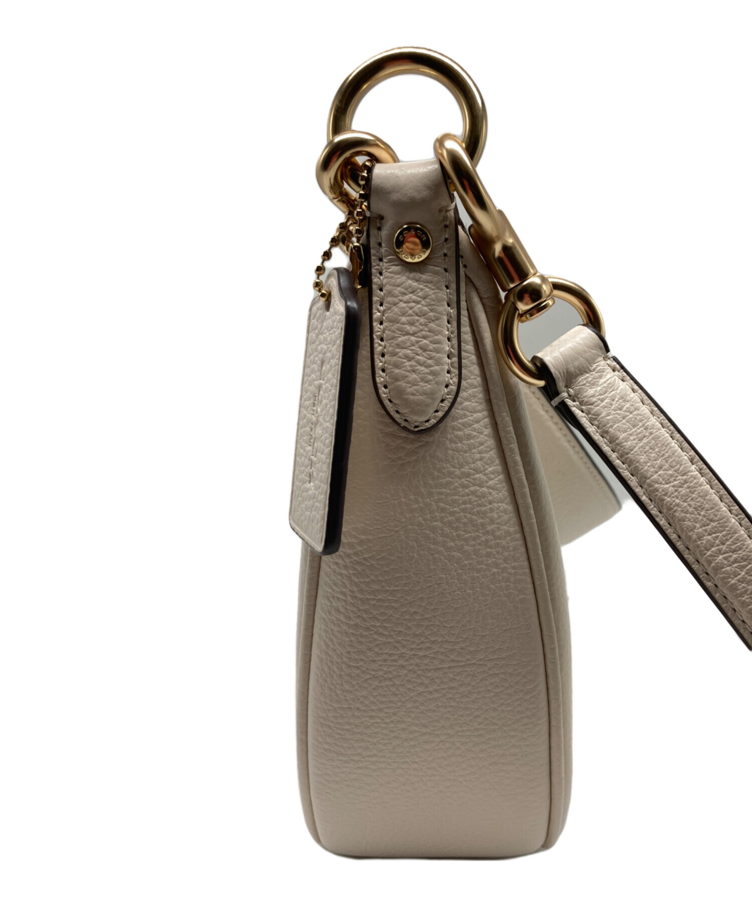 中古・古着通販】COACH (コーチ) アリアショルダーバッグ ホワイト