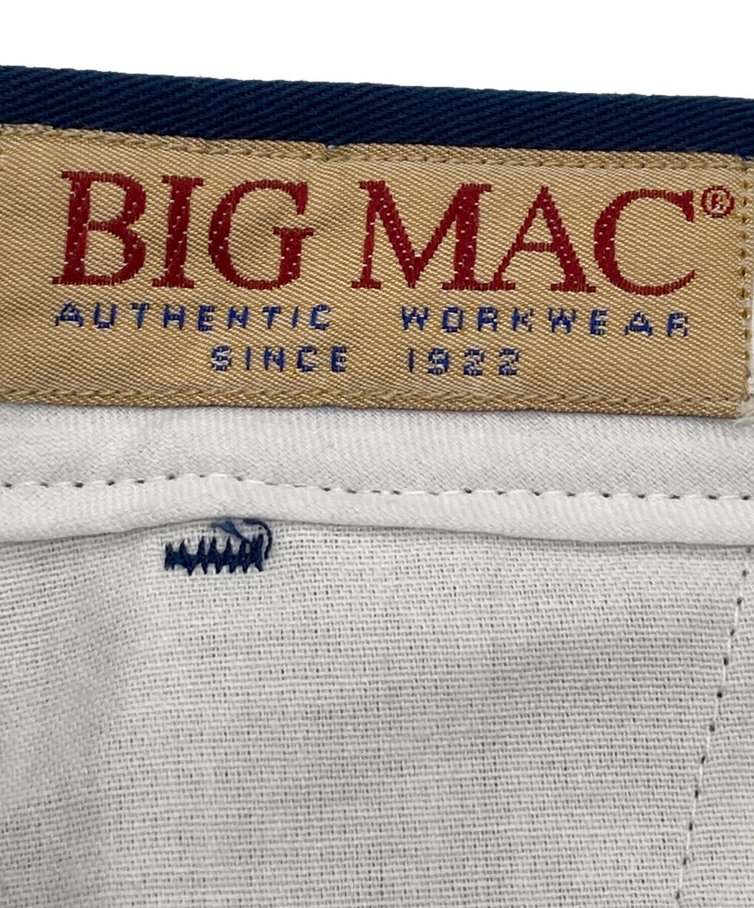 中古・古着通販】big mac (ビッグマック) ワークパンツ ネイビー 