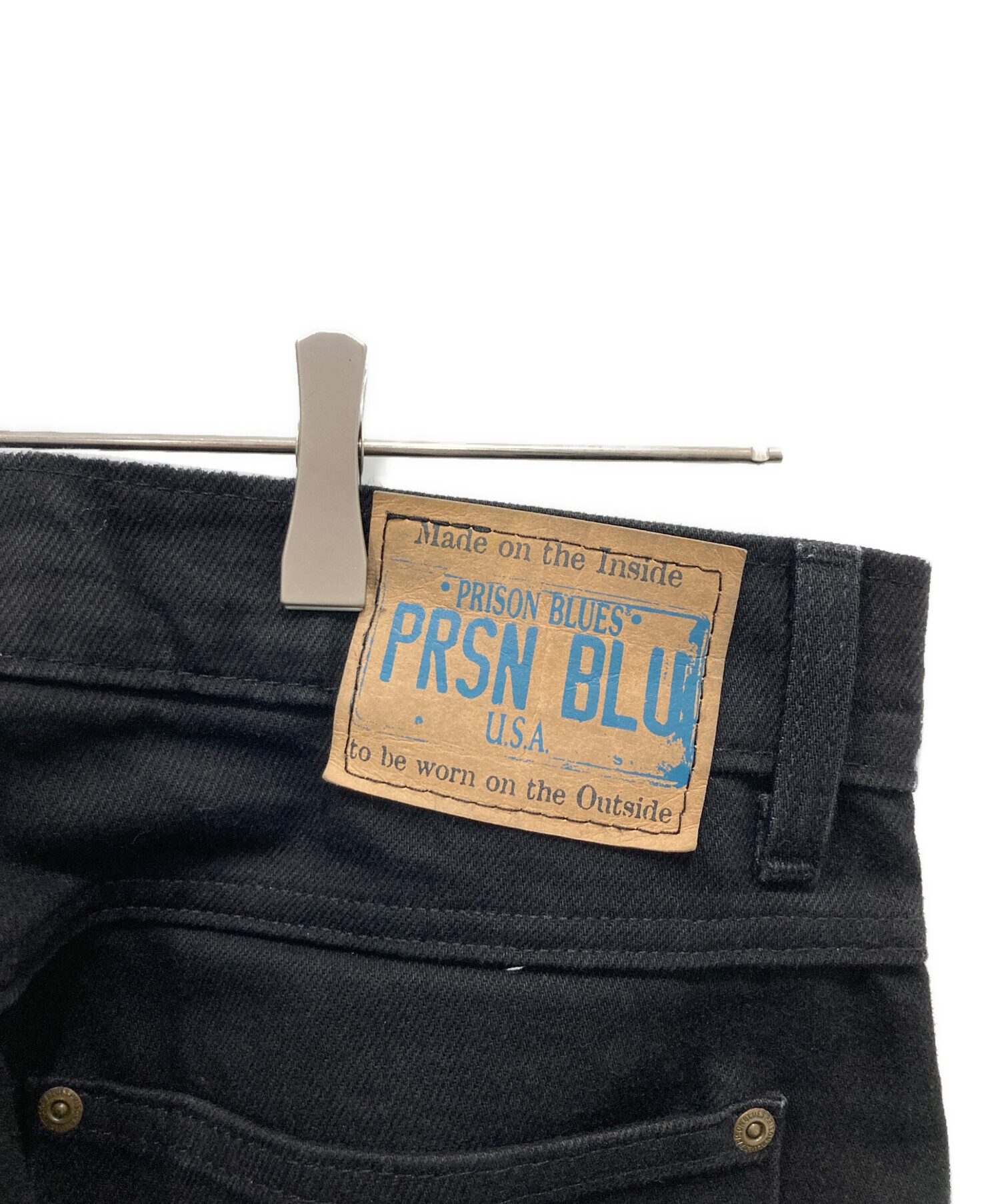 90s USA製 PRSN BLU デニムパンツ ペインターパンツ ダブルニー 楽天