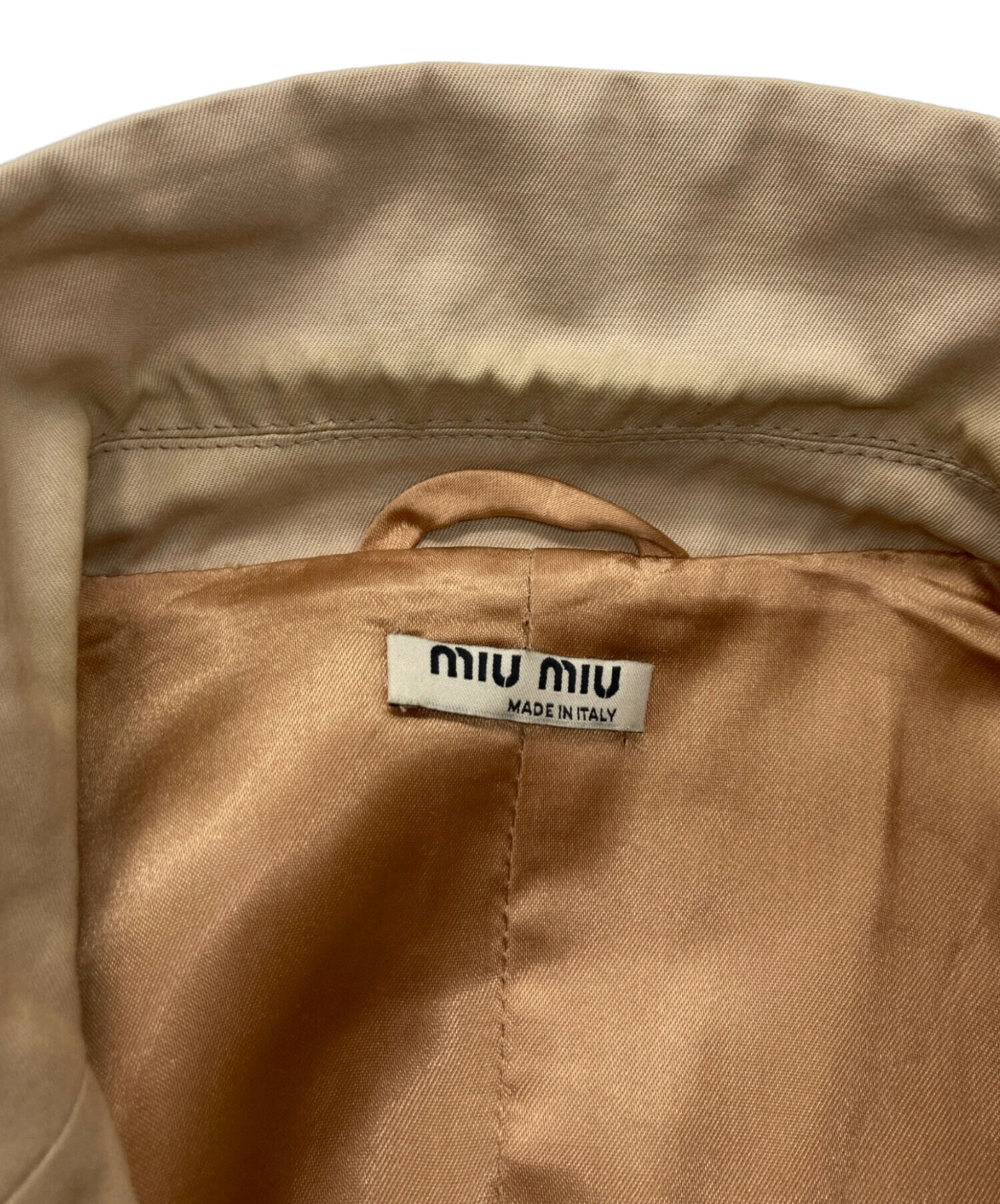 中古・古着通販】MIU MIU (ミュウミュウ) 5つボタンダーツデザイン