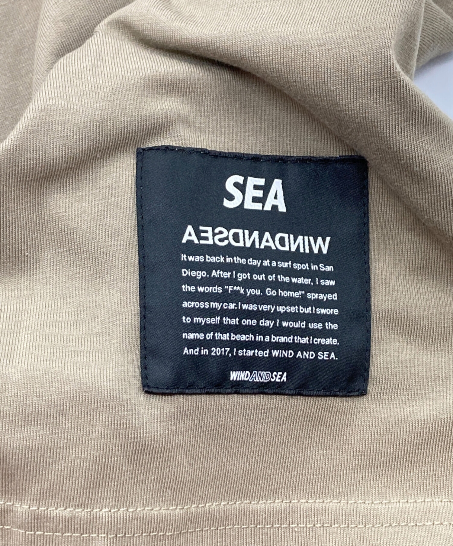 中古・古着通販】F.C.R.B. (エフシーレアルブリストル) WIND AND SEA 
