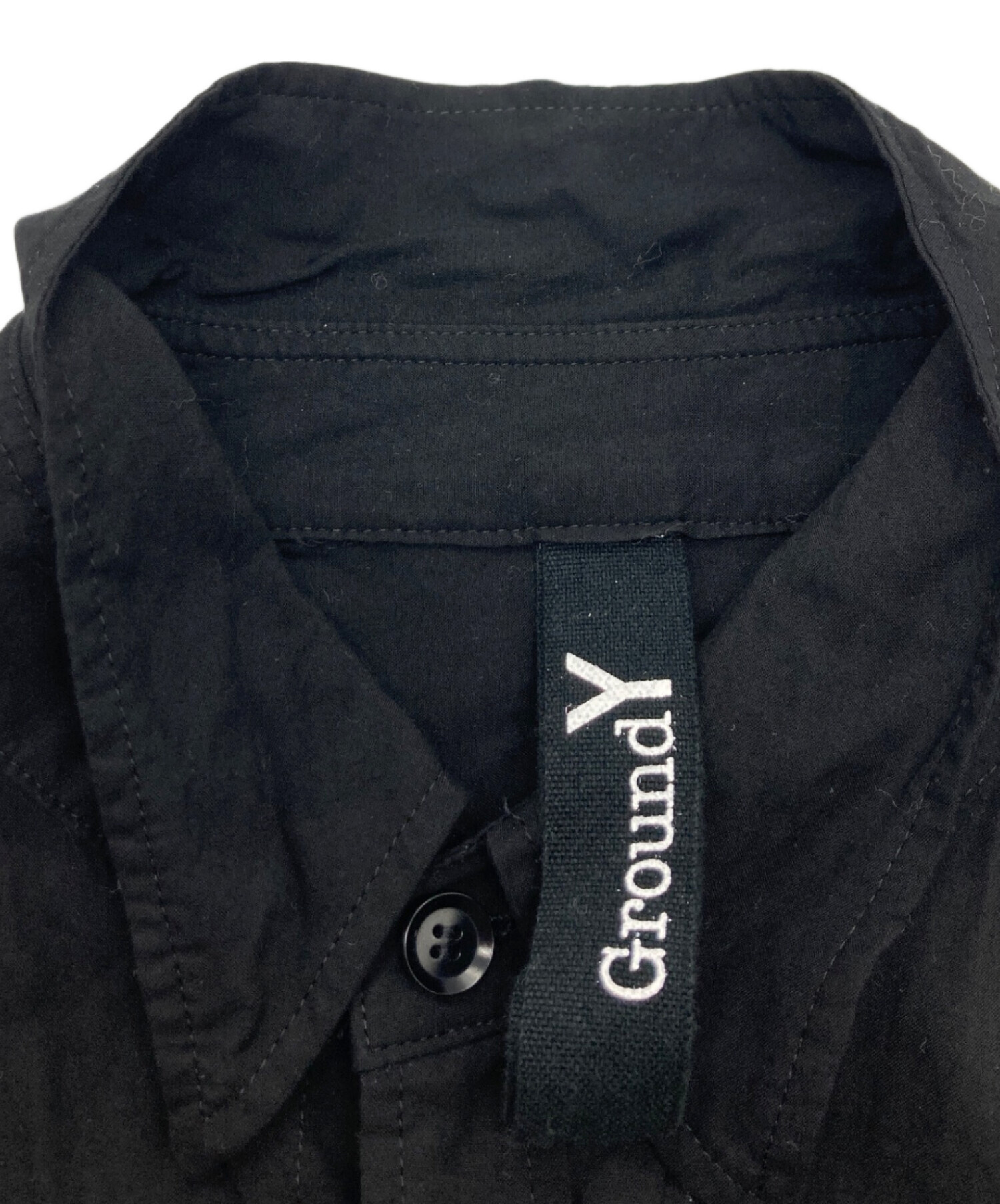 中古・古着通販】GROUND Y (グラウンドワイ) レーヨン長袖シャツ