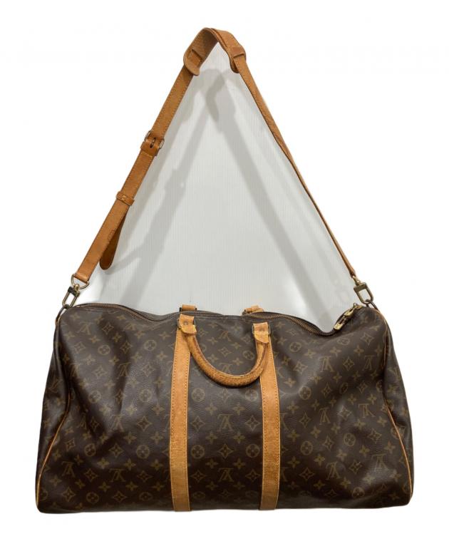 Louis Vuitton ボストンバッグ 55 モノグラム 中古・古着通販】LOUIS VUITTON (ルイ ヴィトン) ボストンバッグ
