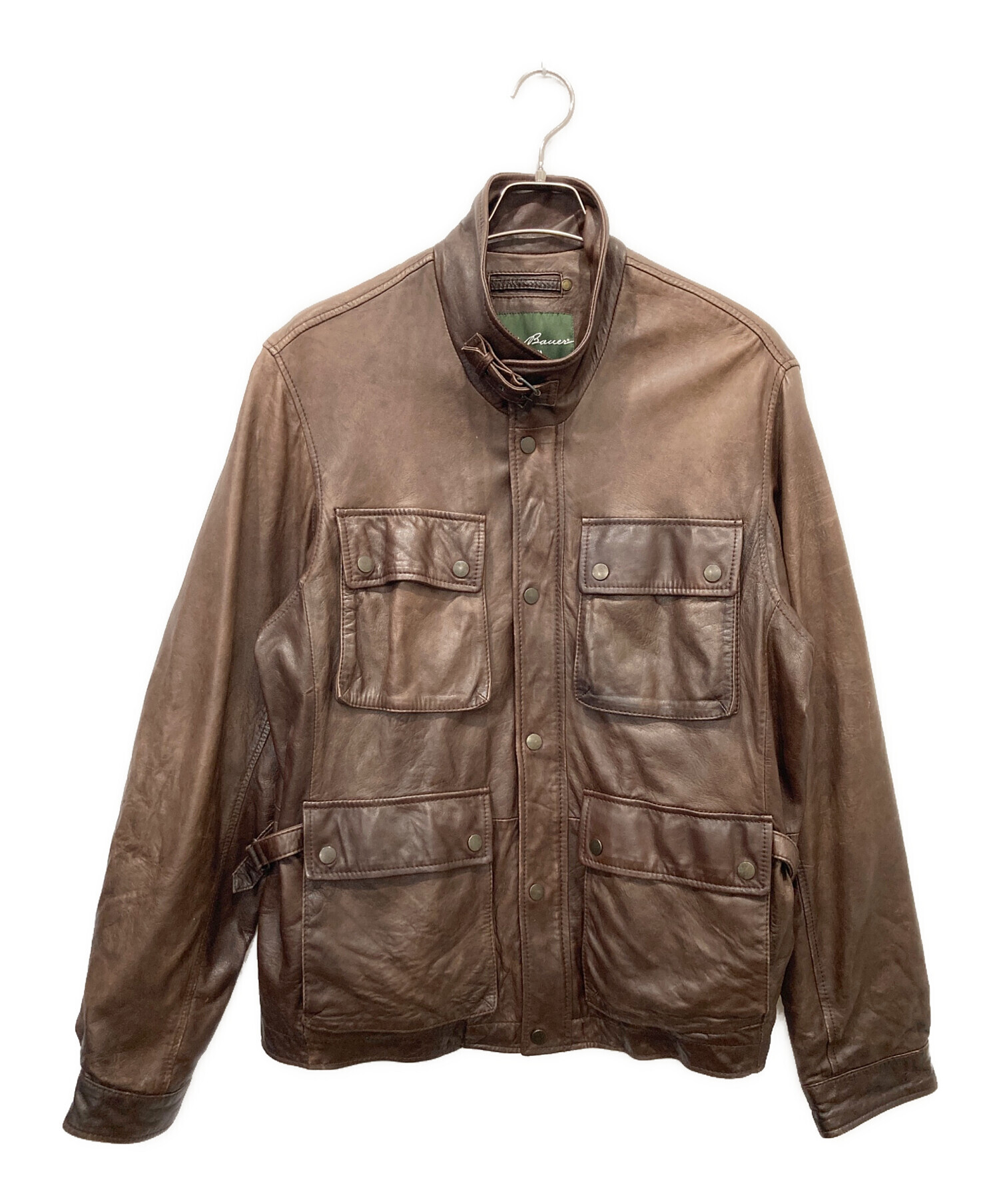 中古・古着通販】Eddie Bauer (エディーバウアー) ラムレザー 