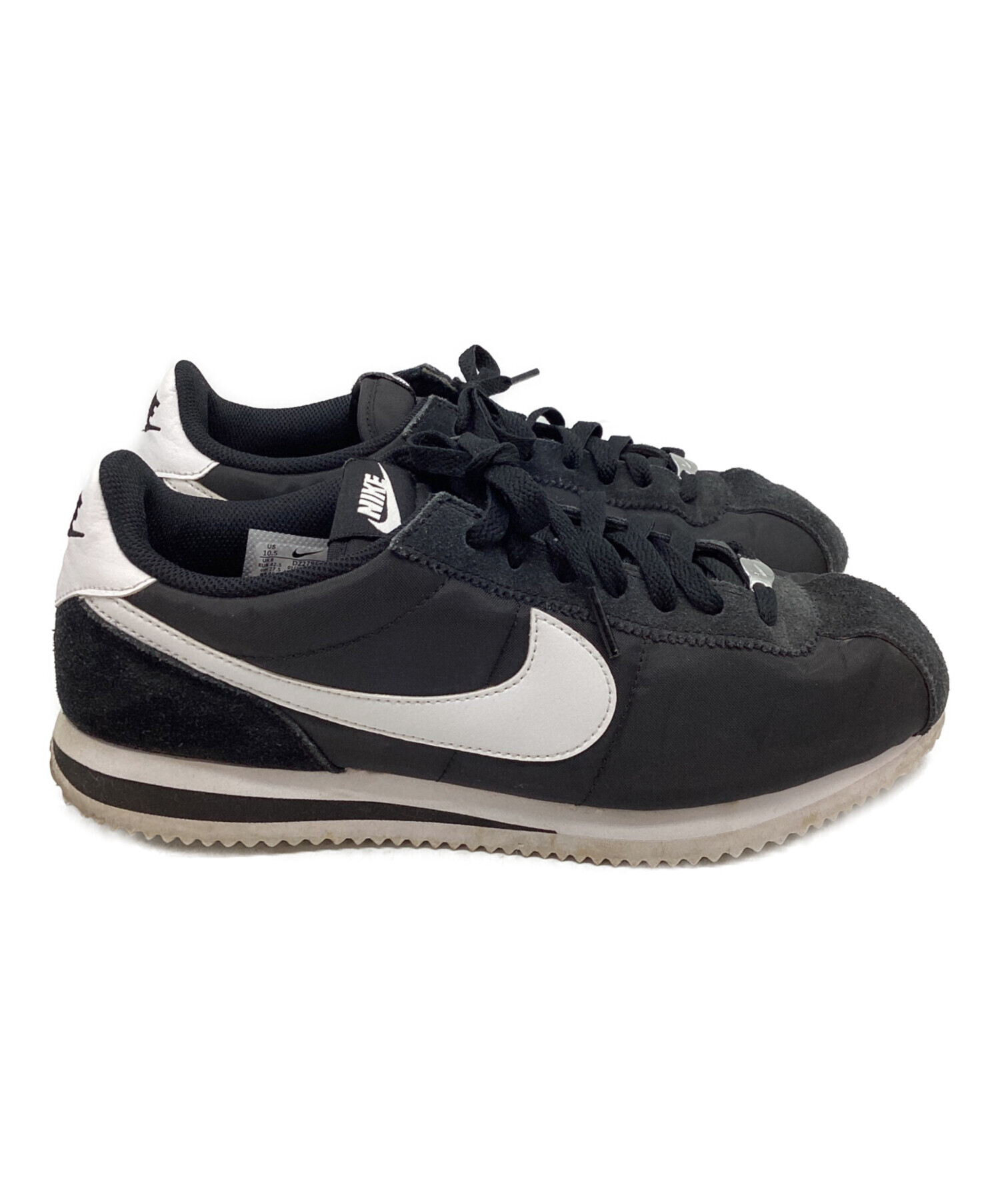 中古・古着通販】NIKE (ナイキ) CORTEZ ブラック サイズ:27.5cm 