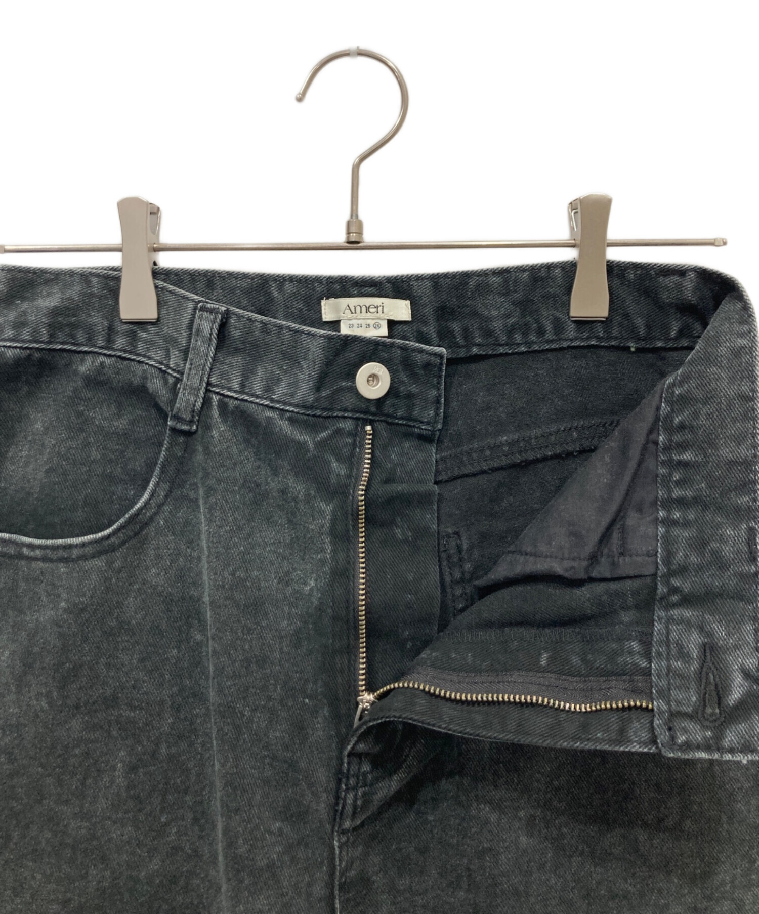 中古・古着通販】Ameri (アメリ) LACE DOCKING FADE DENIM PANTS