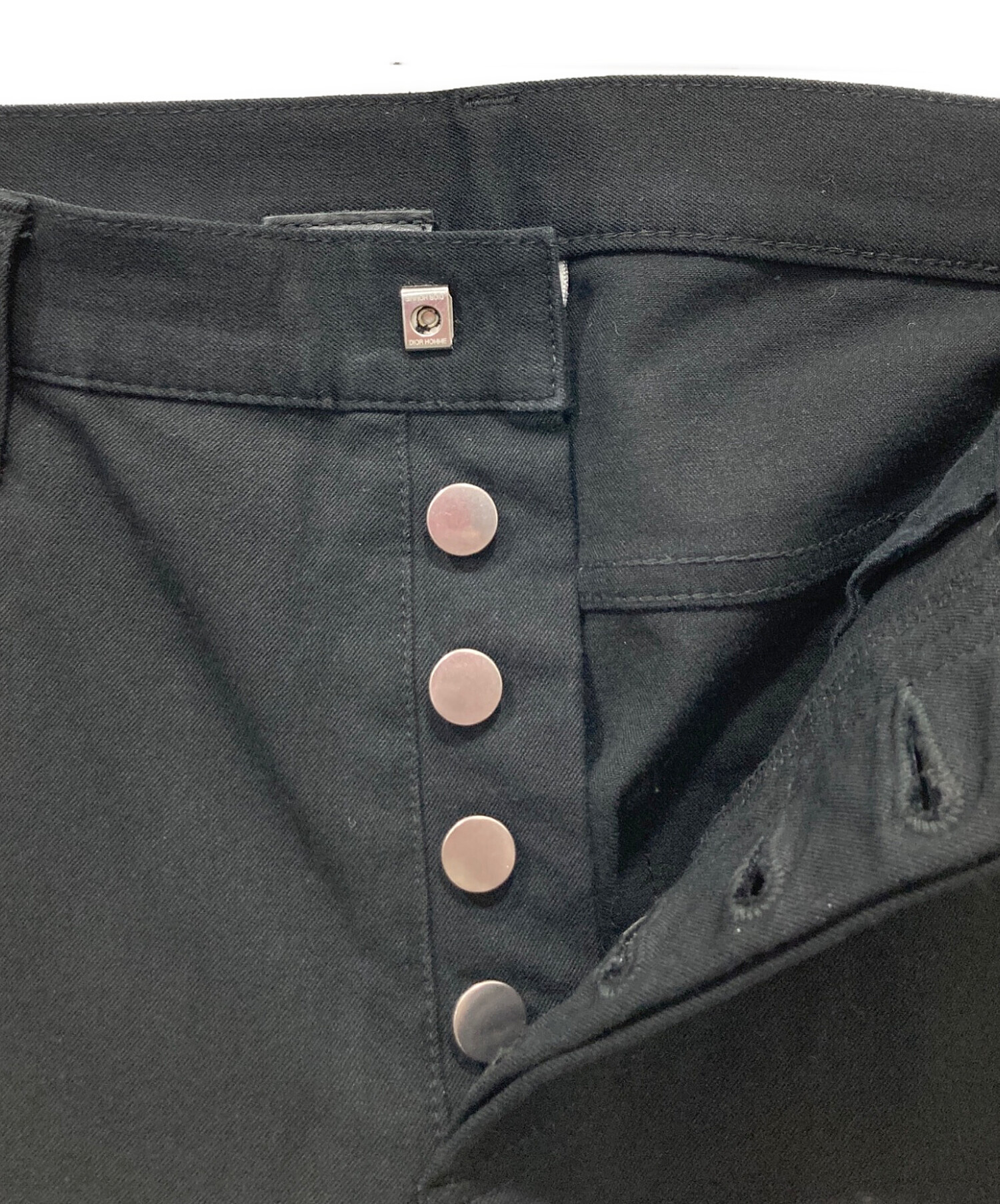 DIOR HOMMEディオールオム スーパースレンダーストレッチパンツ 26 DIOR HOMME - Dior HOMME ディオールオム スーパースレンダー