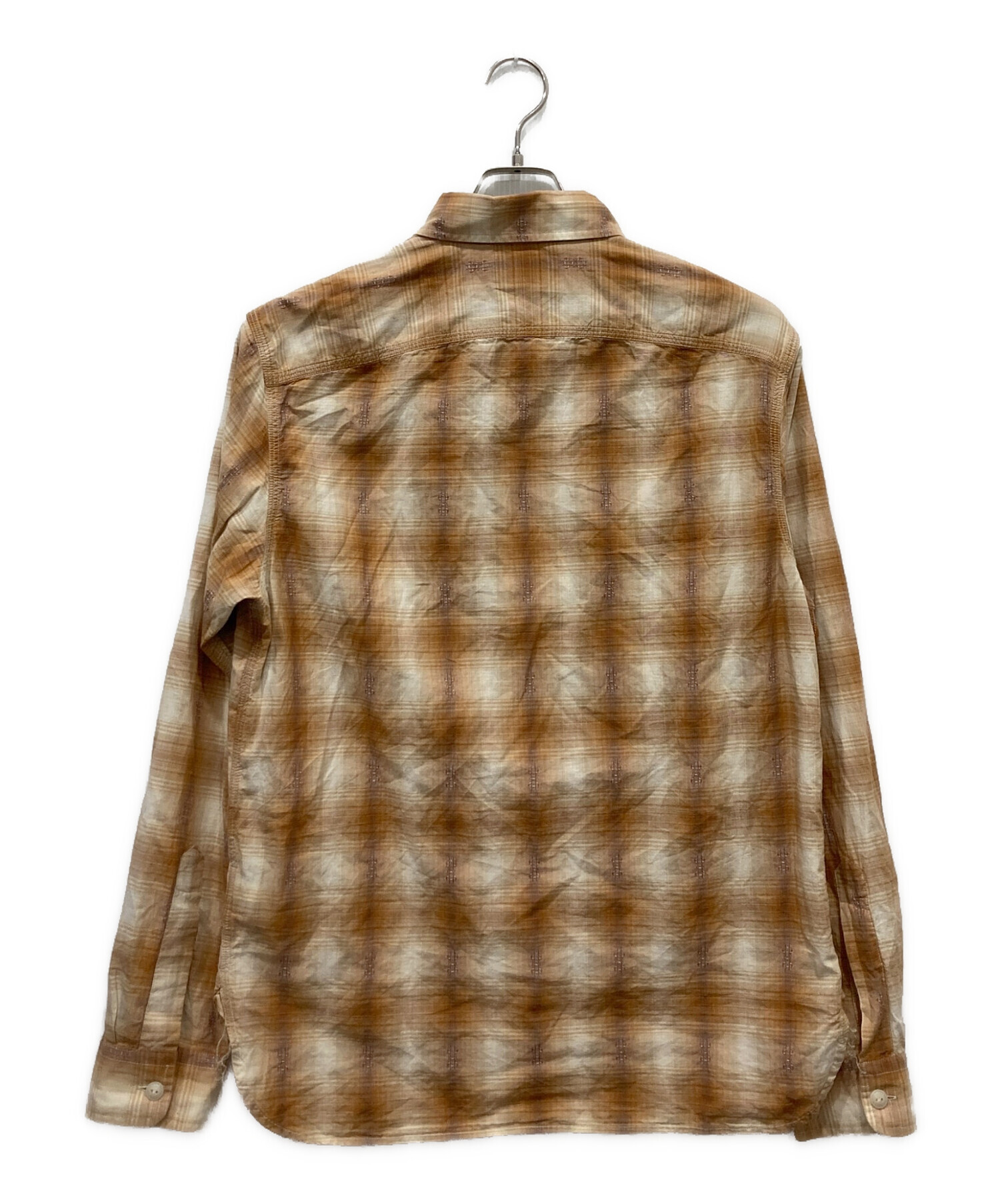 中古・古着通販】RRL (ダブルアールエル) オンブレチェックワーク 