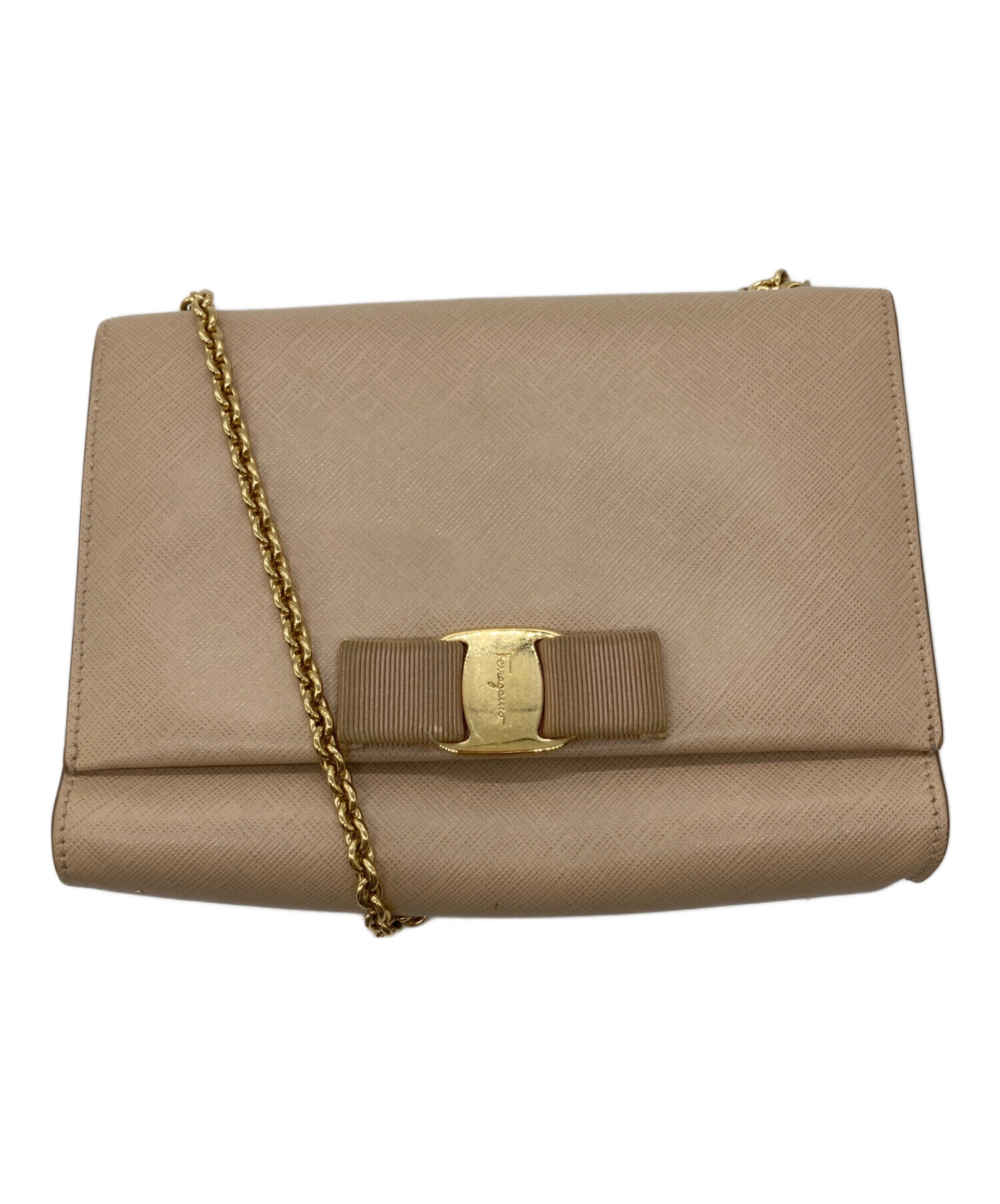 カットソー Ferragamo フェラガモ サルヴァトーレ 未使用 ベージュ フェラガモ (サルヴァトーレ Ferragamo 中古・古着通販】Salvatore トップス