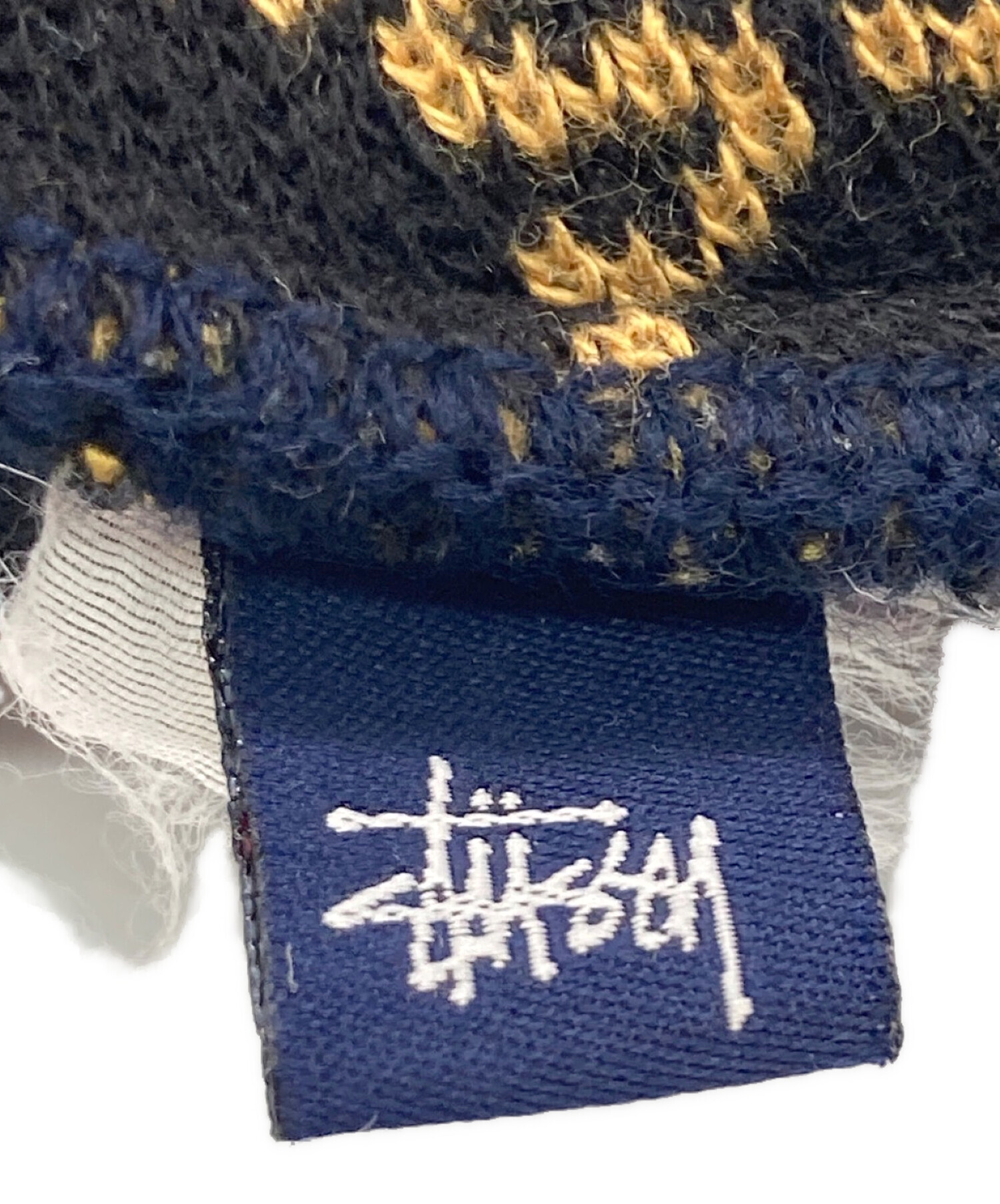 中古・古着通販】stussy (ステューシー) SSリンクモノグラムビーニー