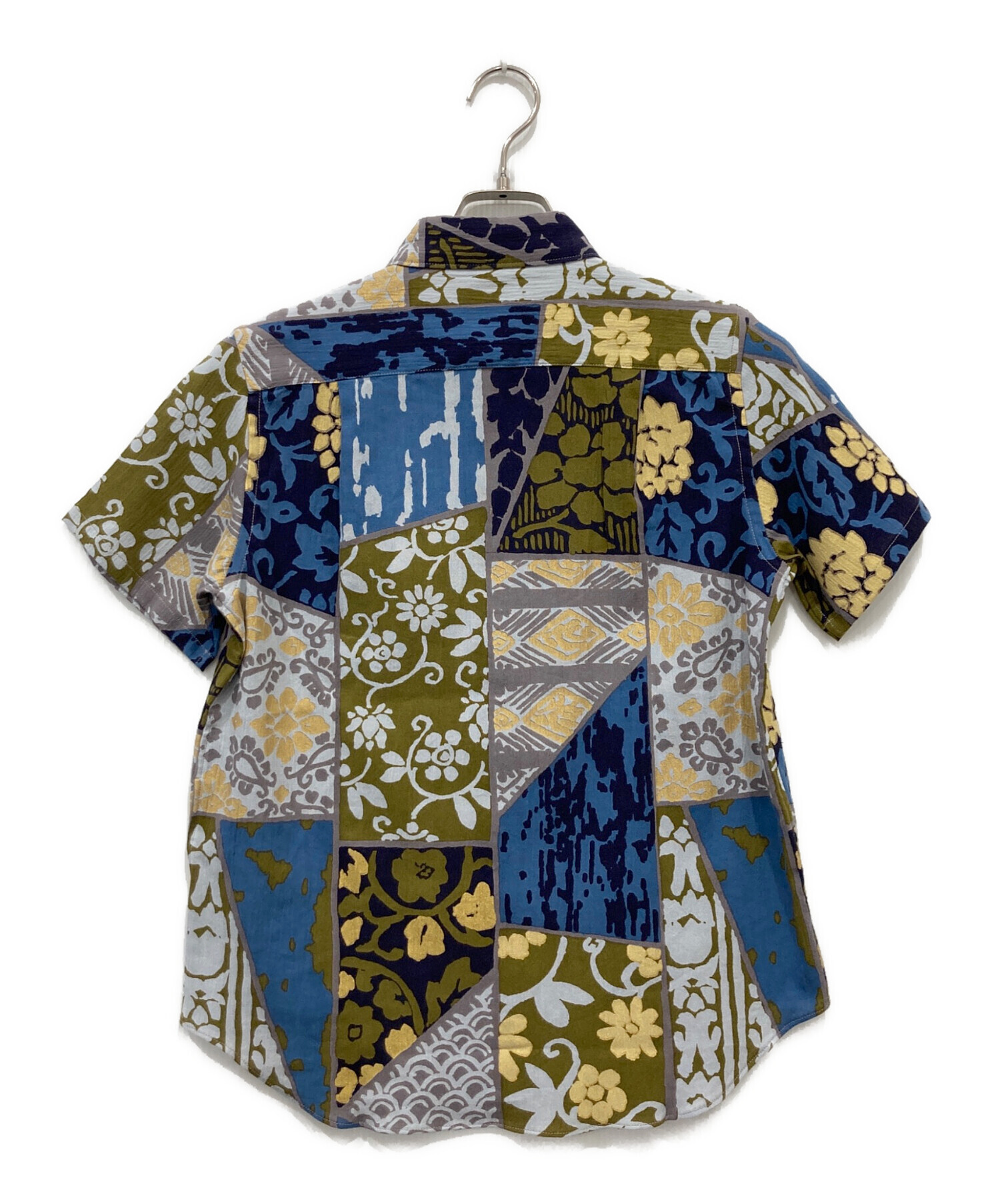 中古・古着通販】SOU・SOU (ソウソウ) 高島縮 20/20 半袖シャツ グレー