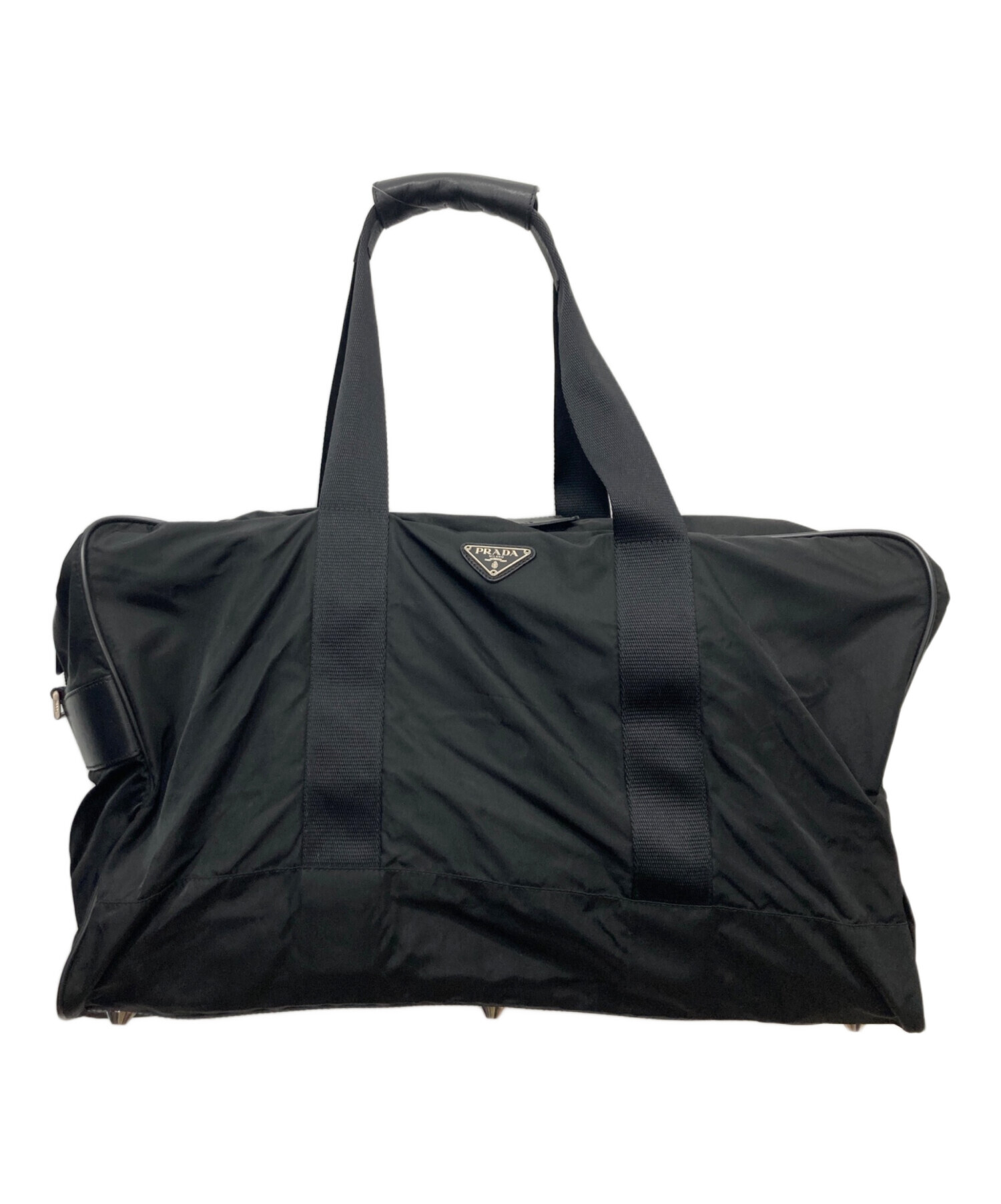 中古・古着通販】PRADA (プラダ) 2WAYナイロンボストンバッグ ブラック